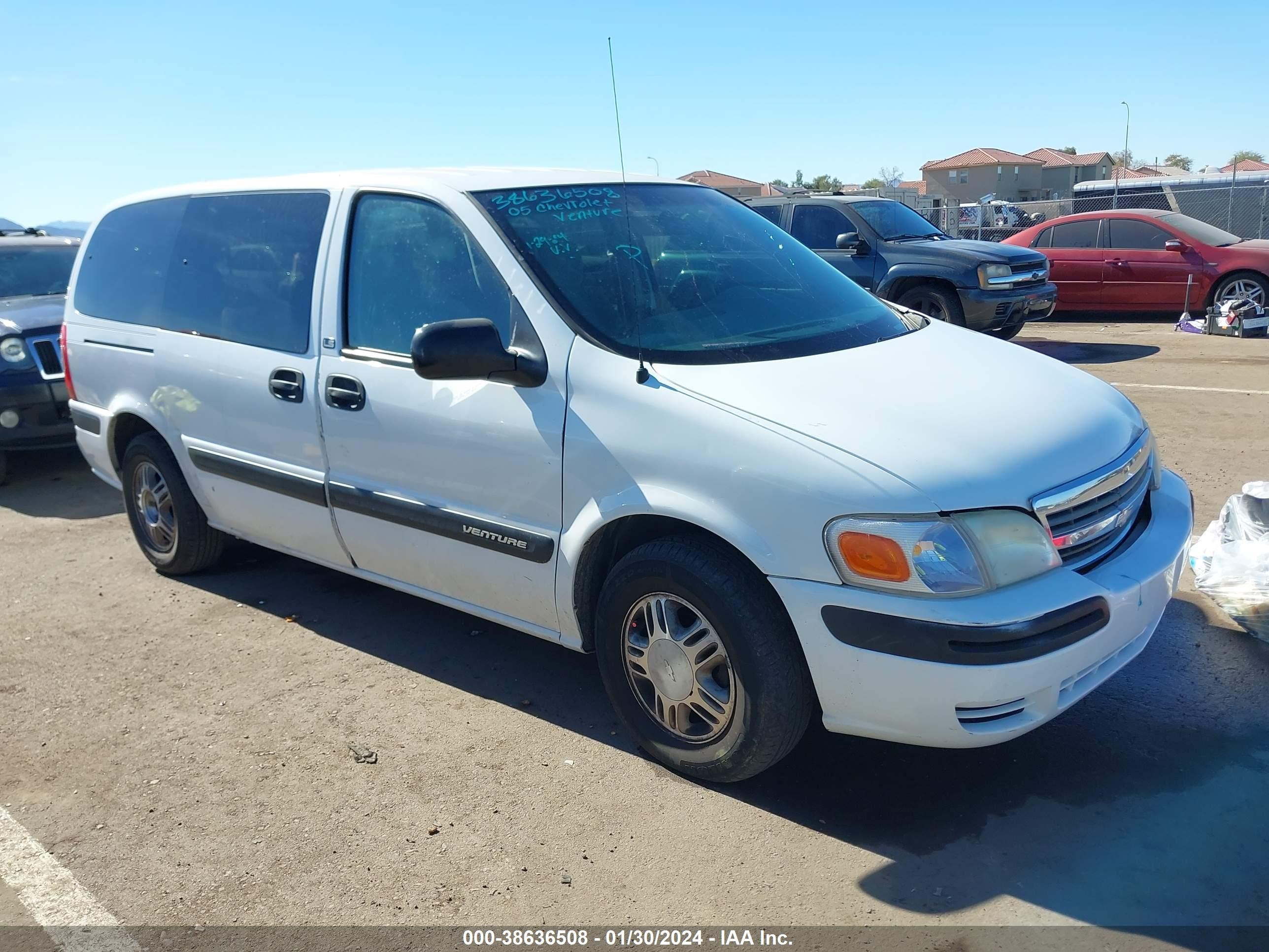 chevrolet venture 2005 1gndv23e25d103627