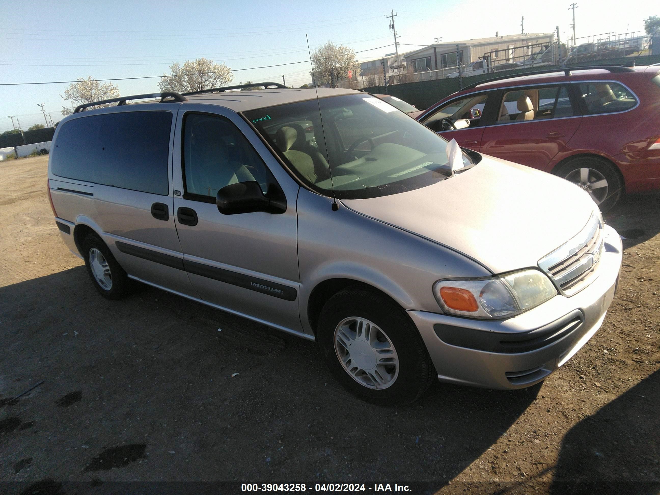 chevrolet venture 2005 1gndv23e85d150693