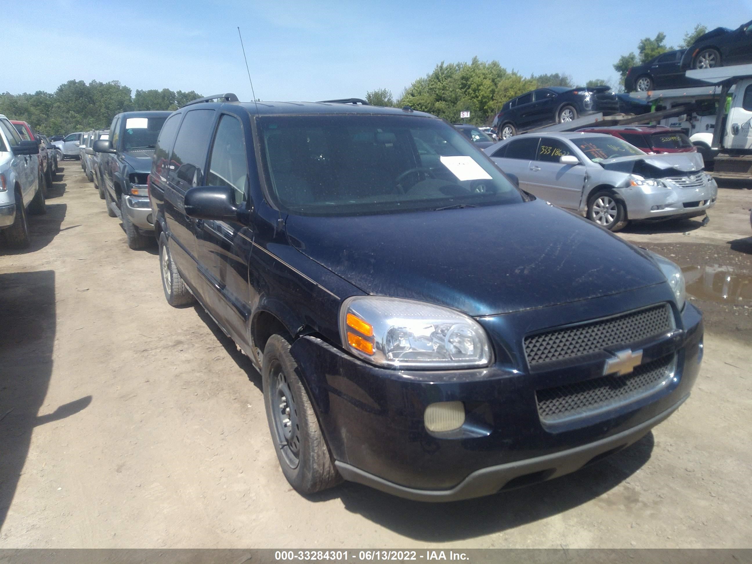 chevrolet uplander 2005 1gndv23l05d232822