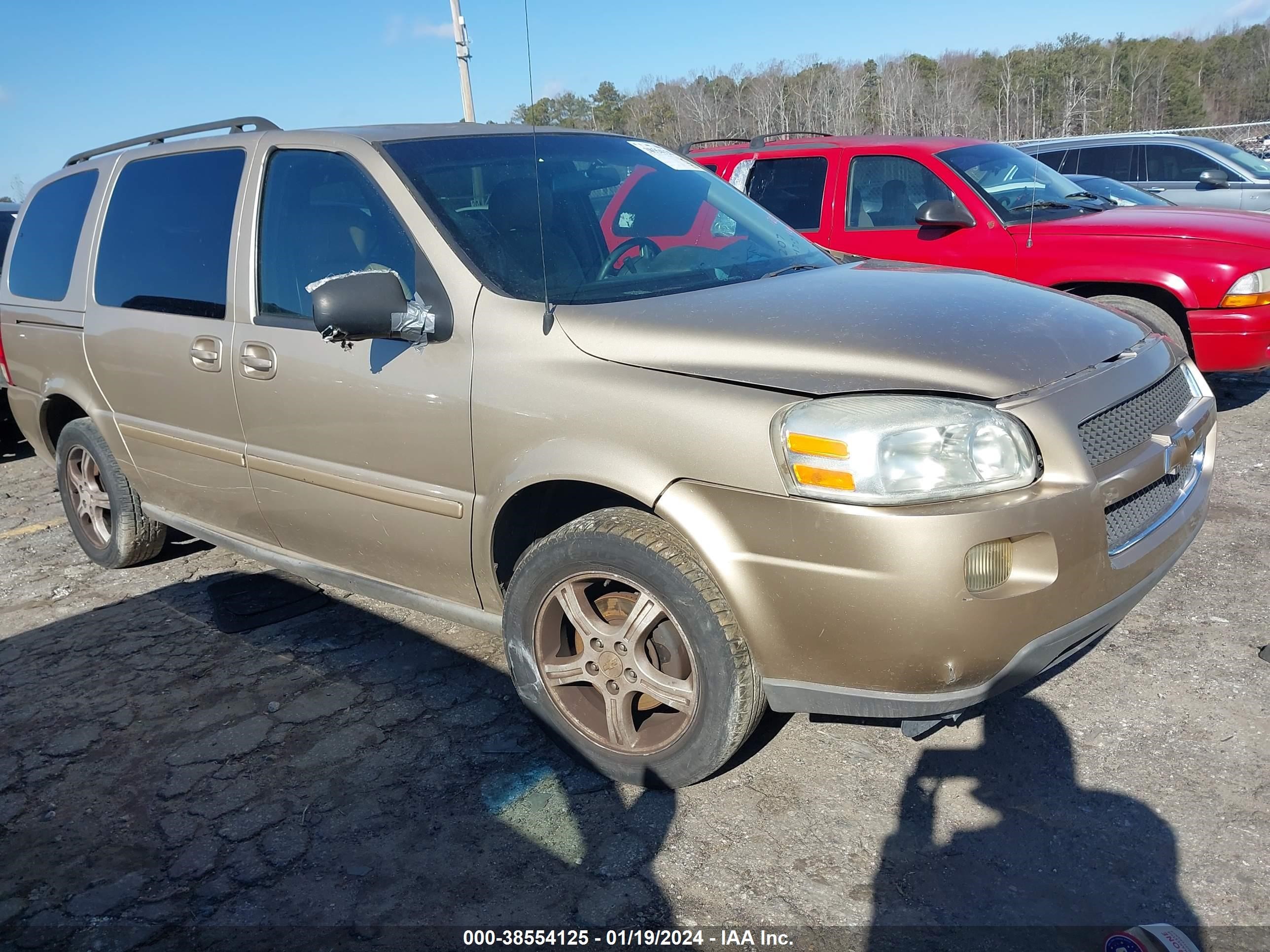 chevrolet uplander 2005 1gndv23l15d201207