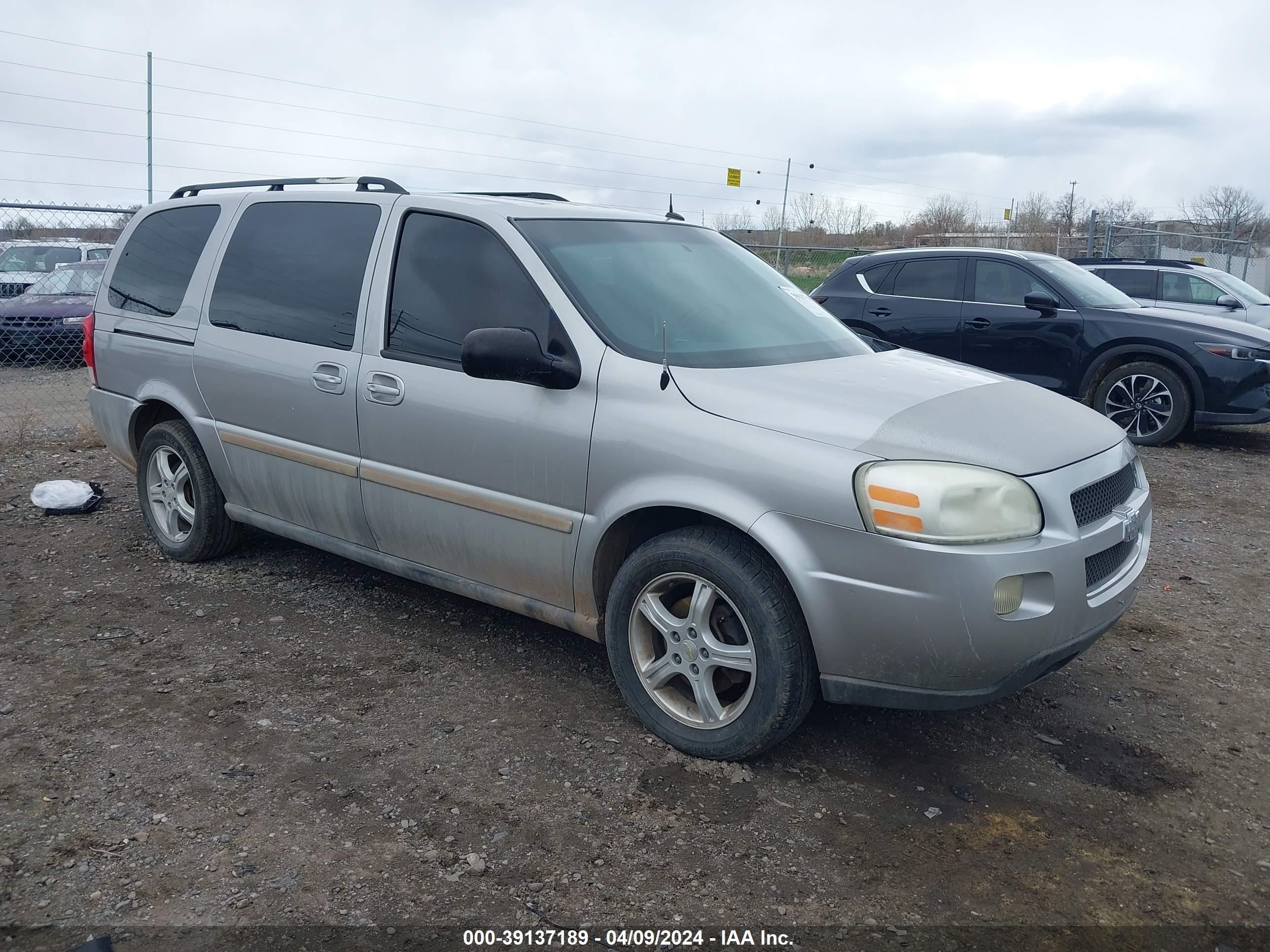 chevrolet uplander 2005 1gndv23l35d254331