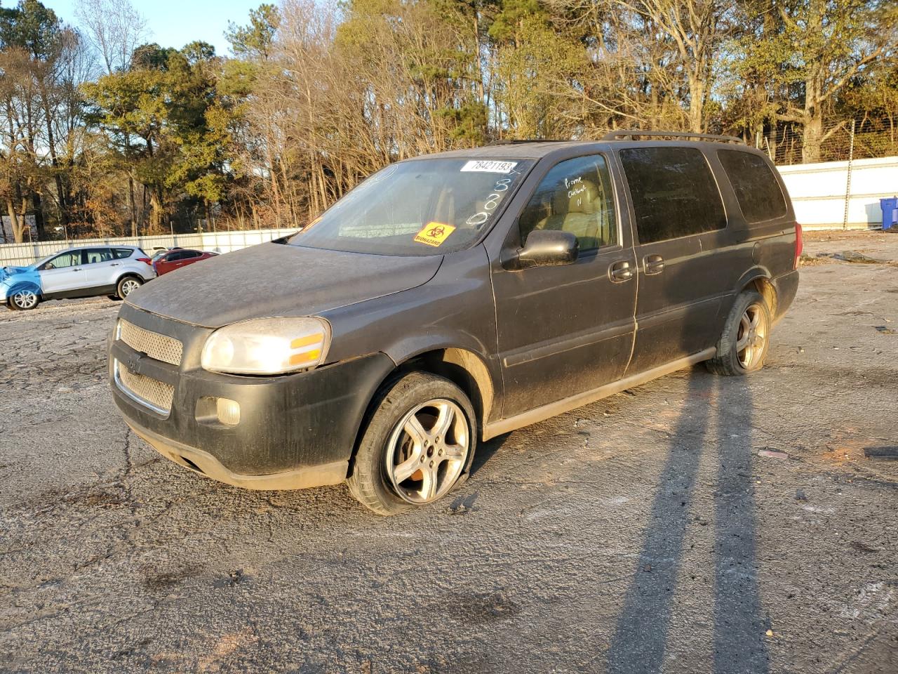 chevrolet uplander 2005 1gndv23l75d213880