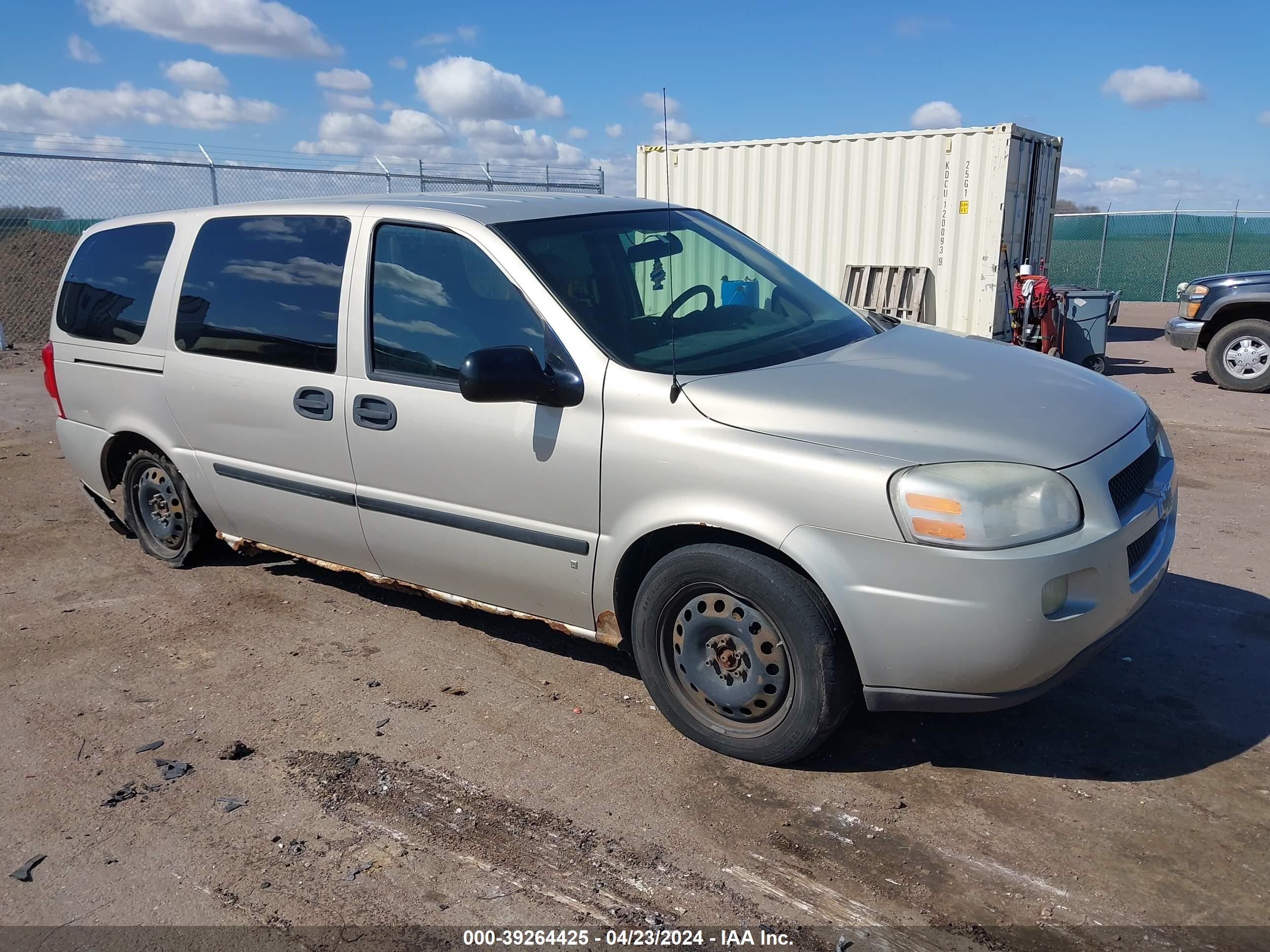 chevrolet uplander 2008 1gndv23w08d211905