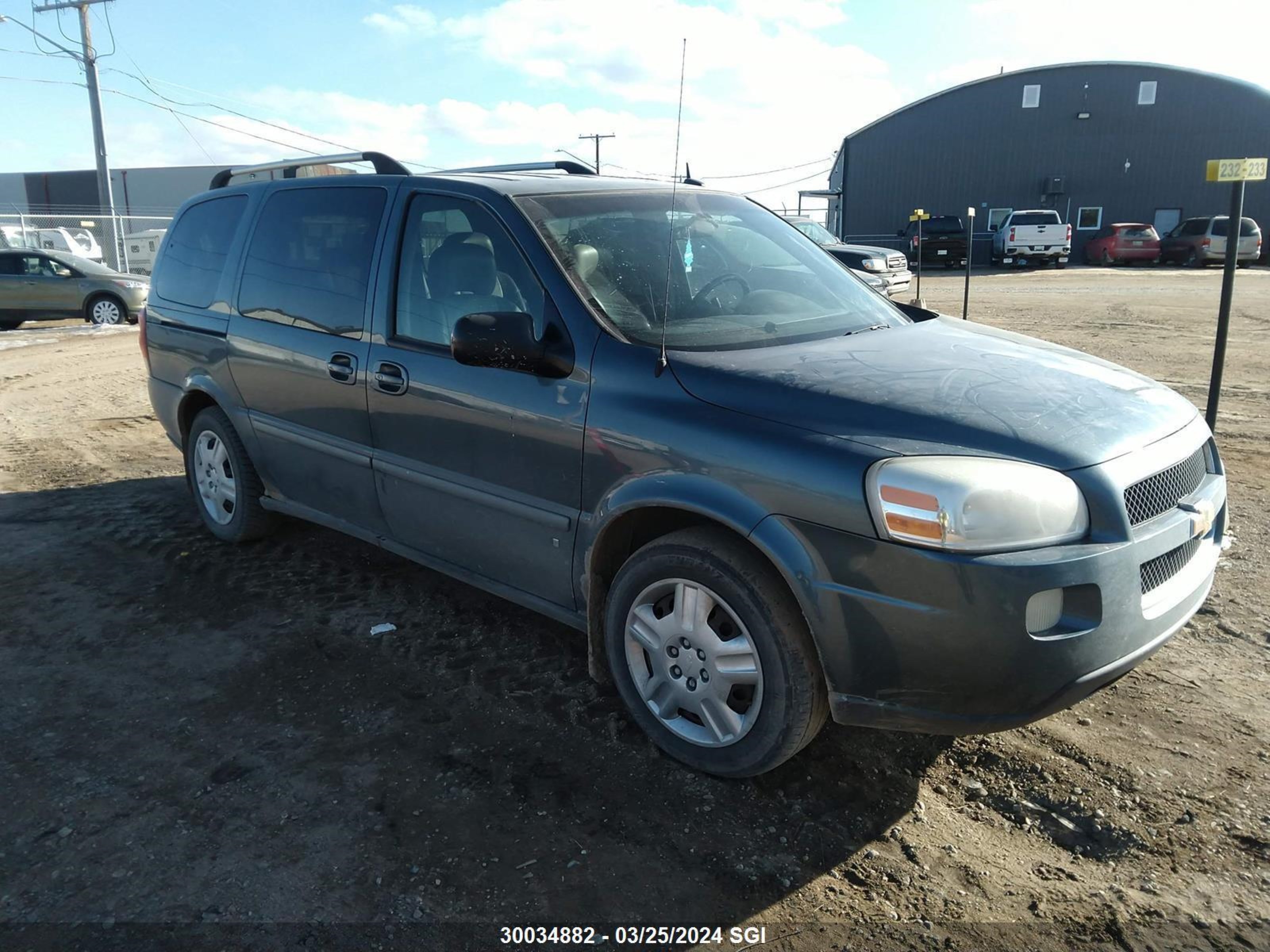 chevrolet uplander 2007 1gndv33147d149157