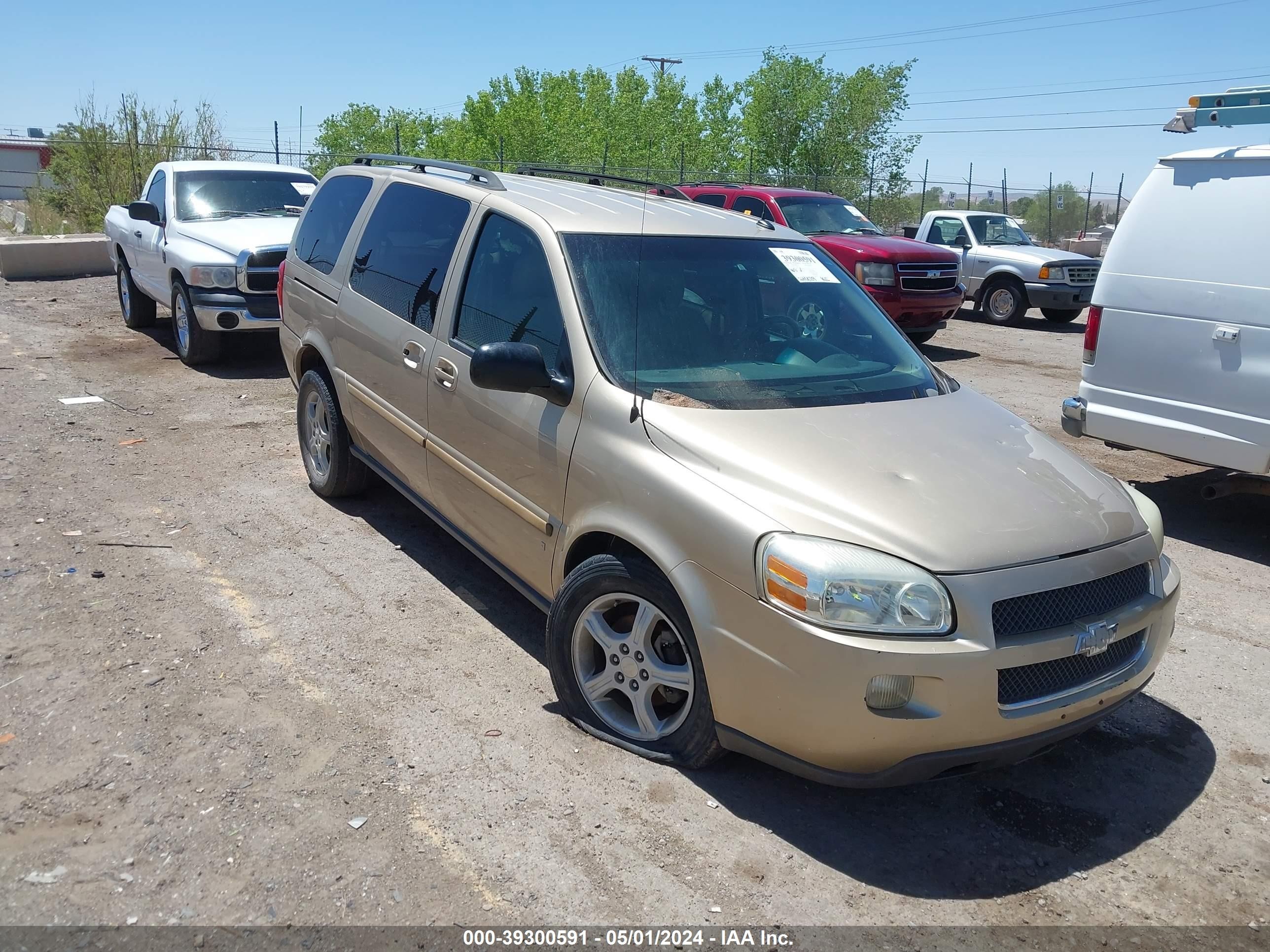 chevrolet uplander 2006 1gndv33l76d187787