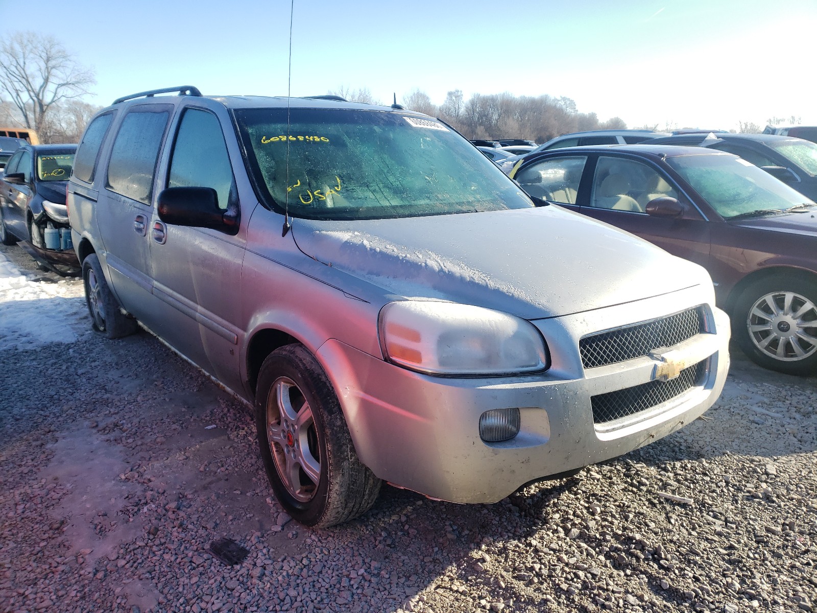 chevrolet uplander l 2007 1gndv33w17d204272