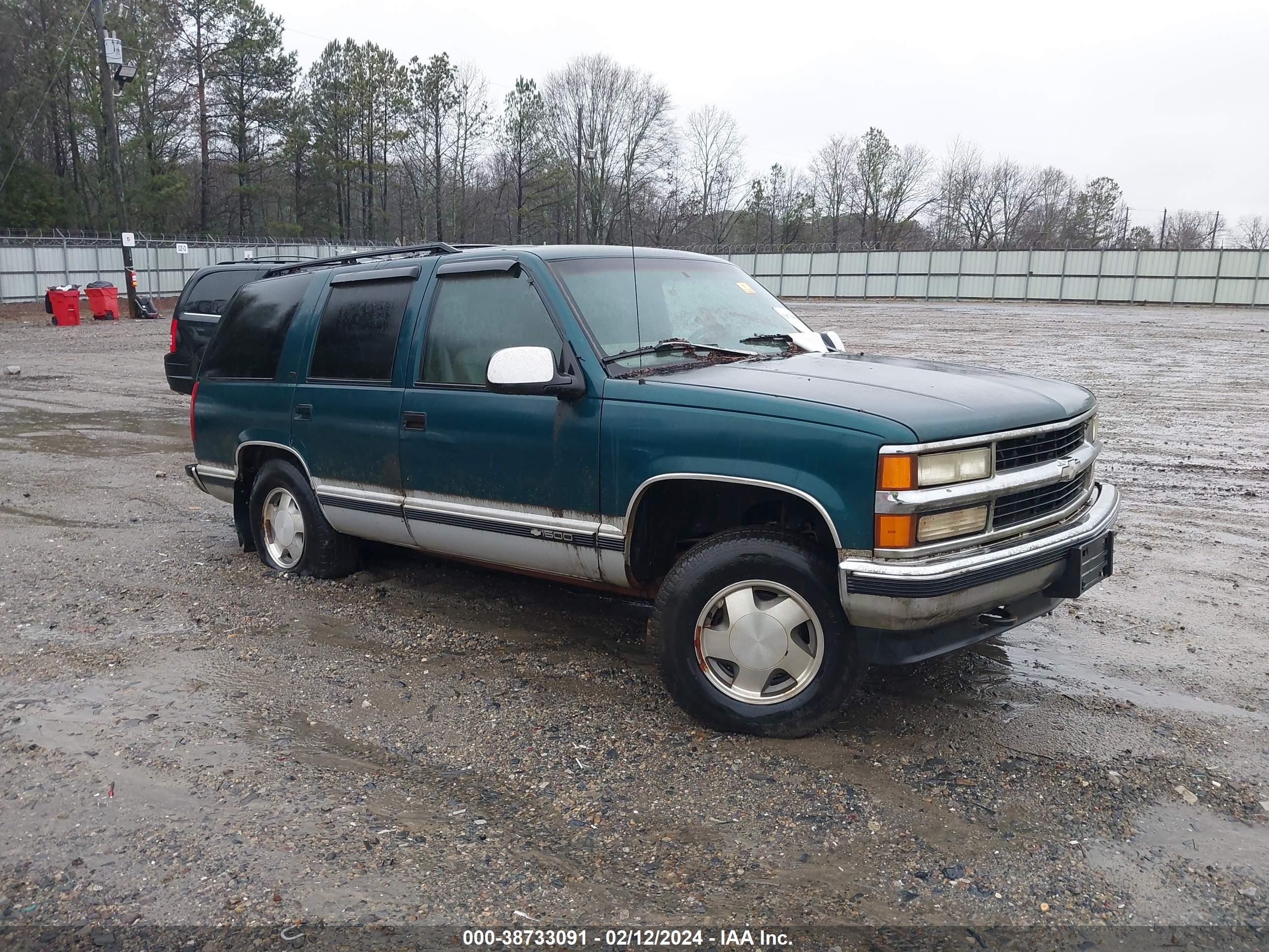 chevrolet tahoe 1995 1gnea13r0vj414937