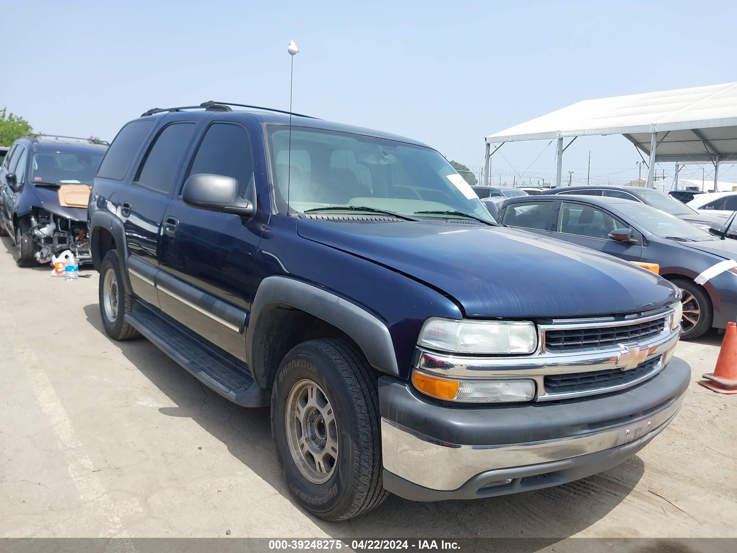 chevrolet tahoe 2004 1gnec13t04r152636