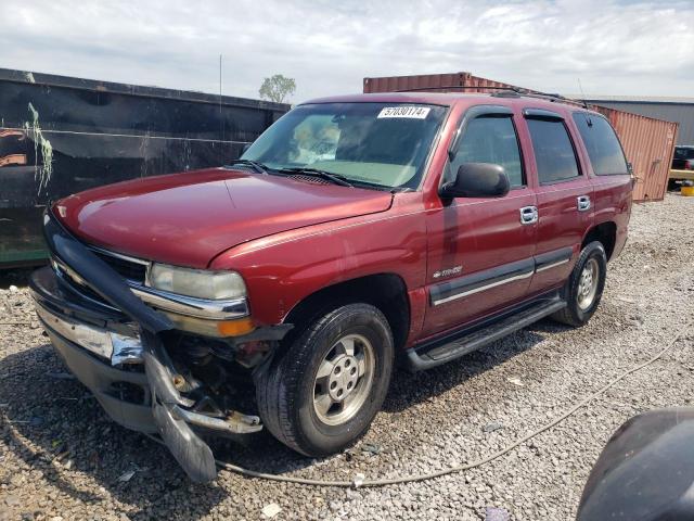 chevrolet tahoe 2001 1gnec13t11j245417