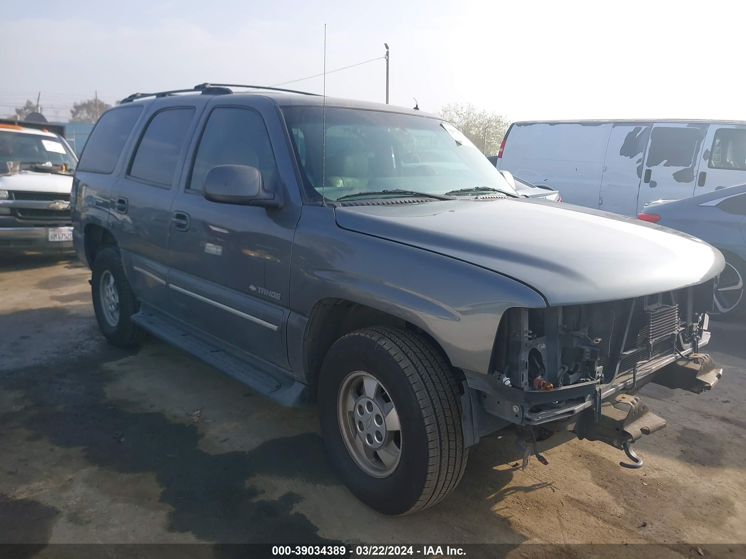 chevrolet tahoe 2002 1gnec13t12r228474