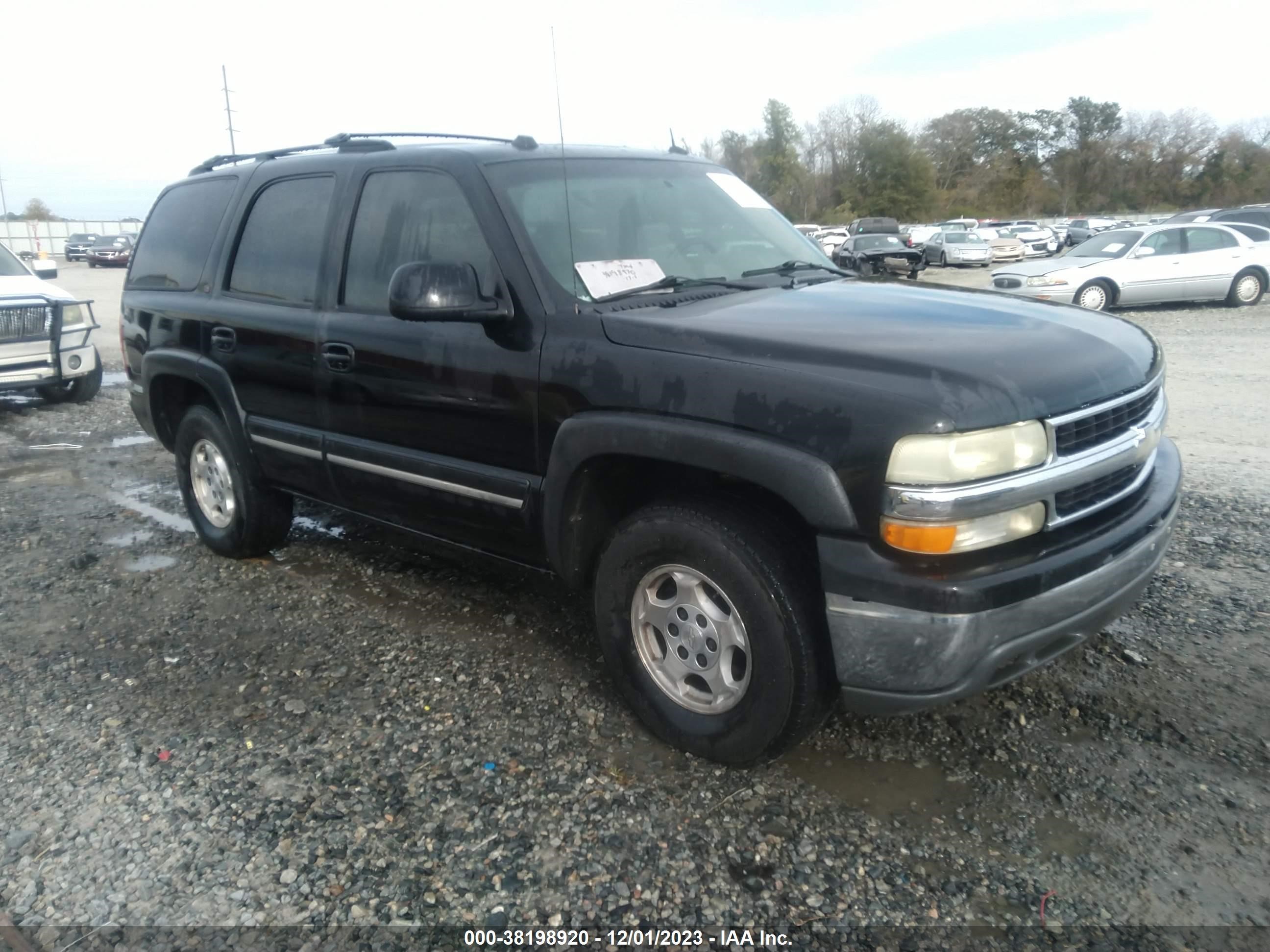 chevrolet tahoe 2005 1gnec13t45r139731