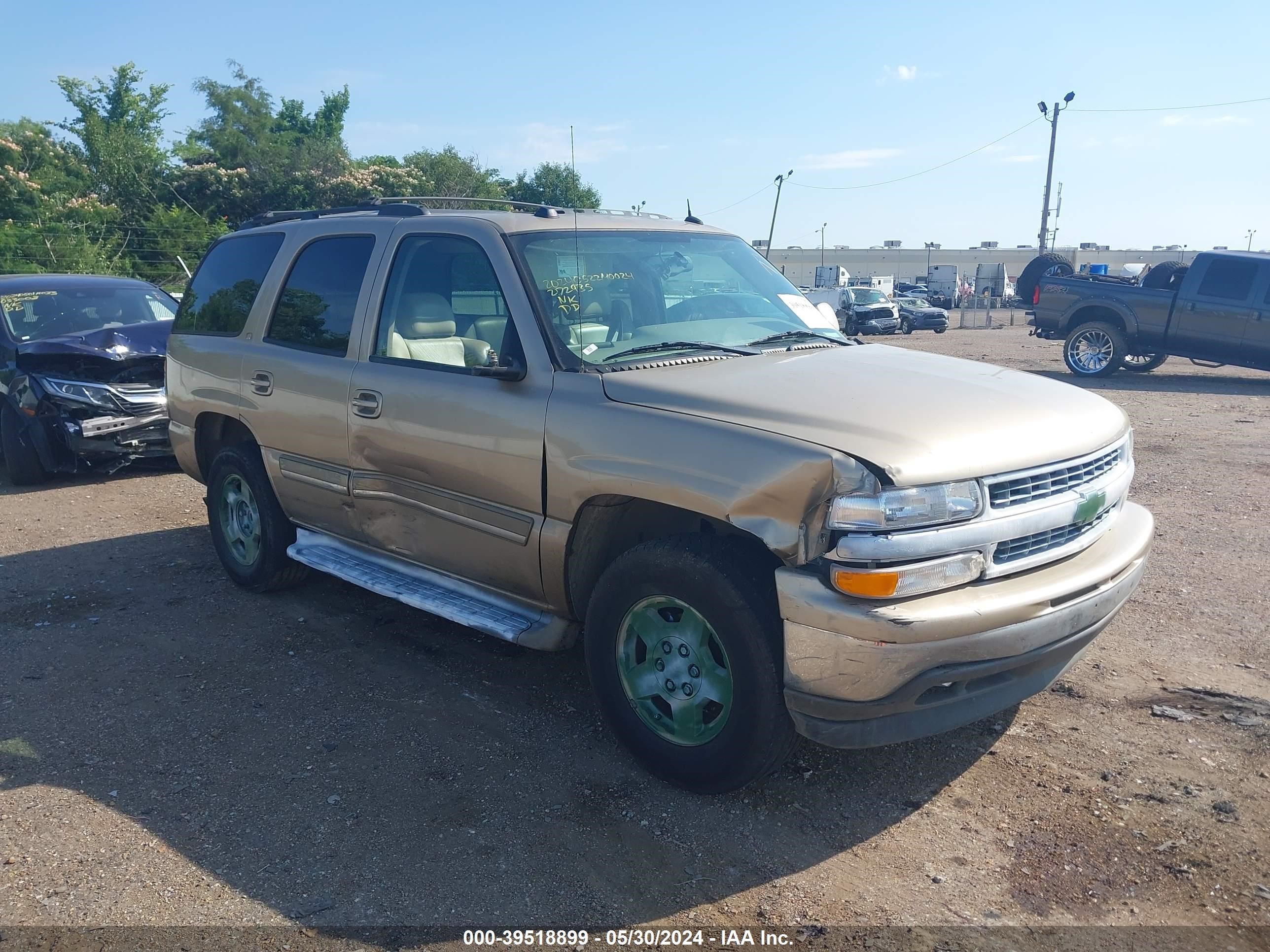 chevrolet tahoe 2005 1gnec13t55r272935