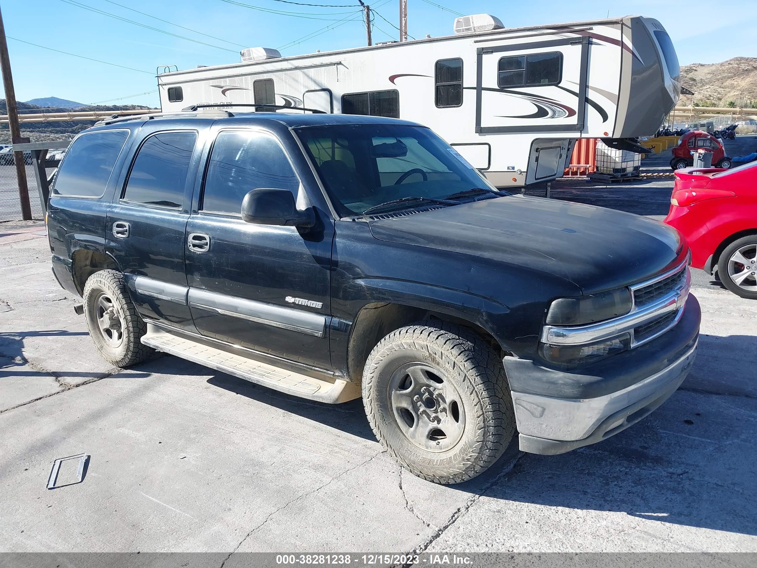 chevrolet tahoe 2003 1gnec13t63r179855