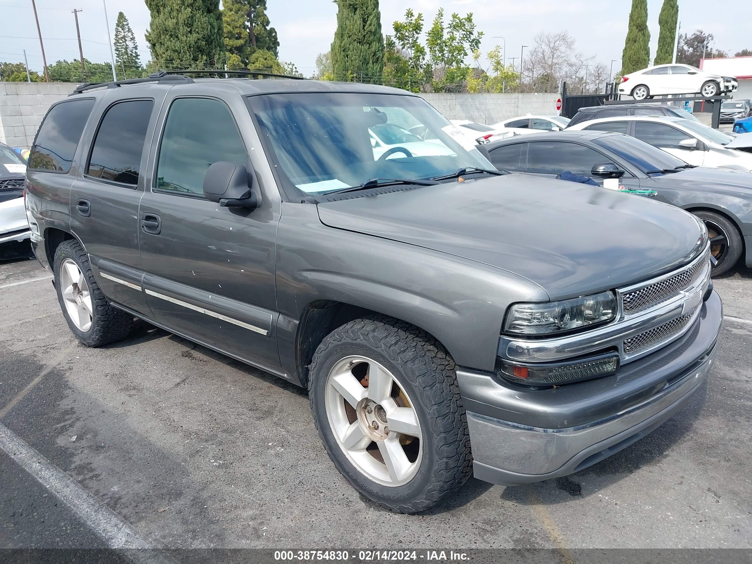 chevrolet tahoe 2000 1gnec13t6yj208485