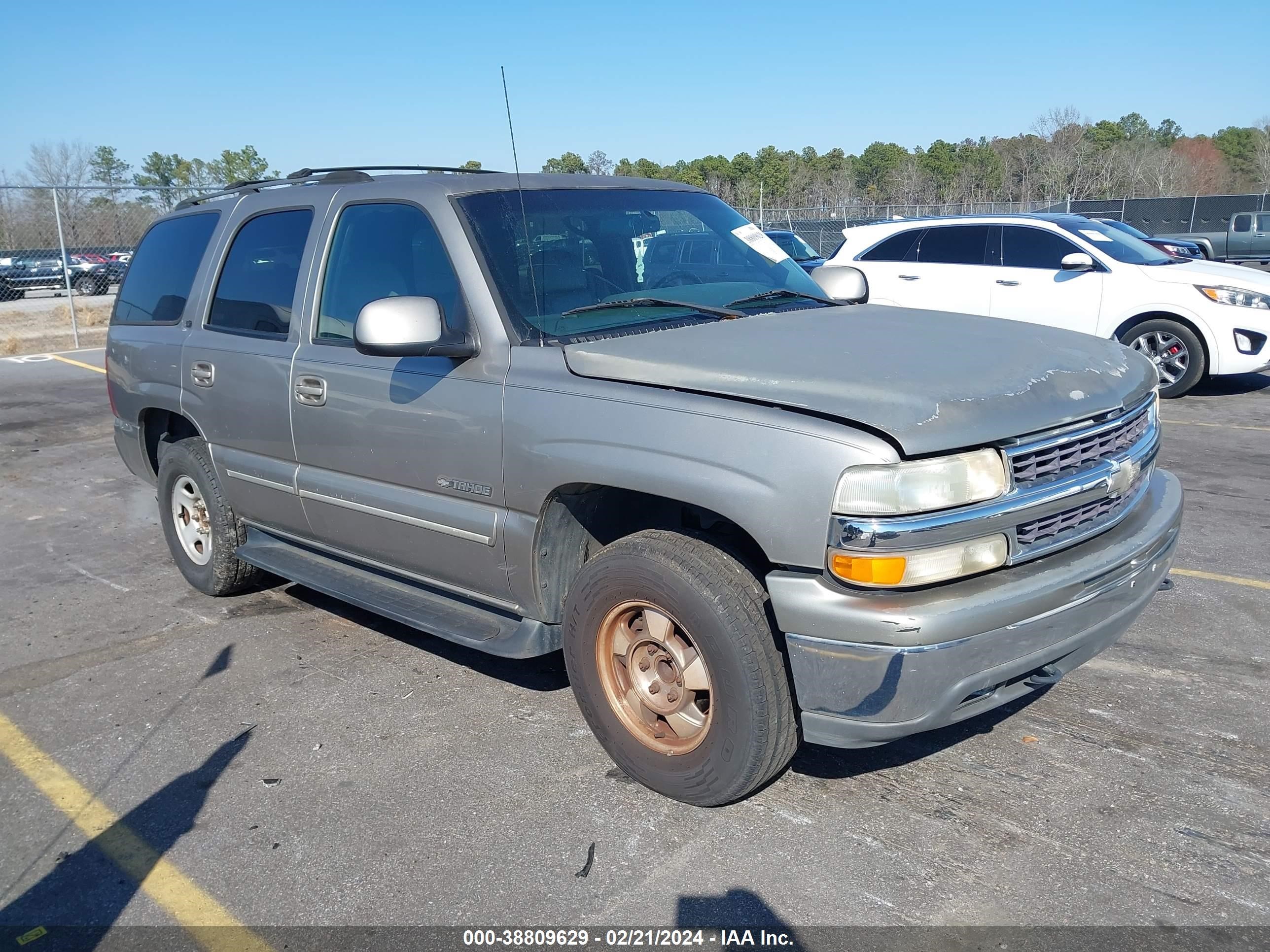 chevrolet tahoe 2001 1gnec13t91r116469