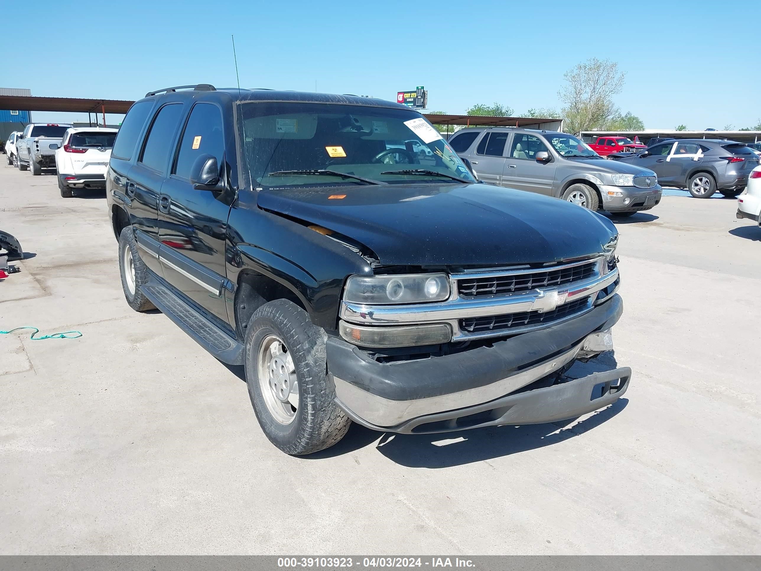 chevrolet tahoe 2004 1gnec13v04r311088