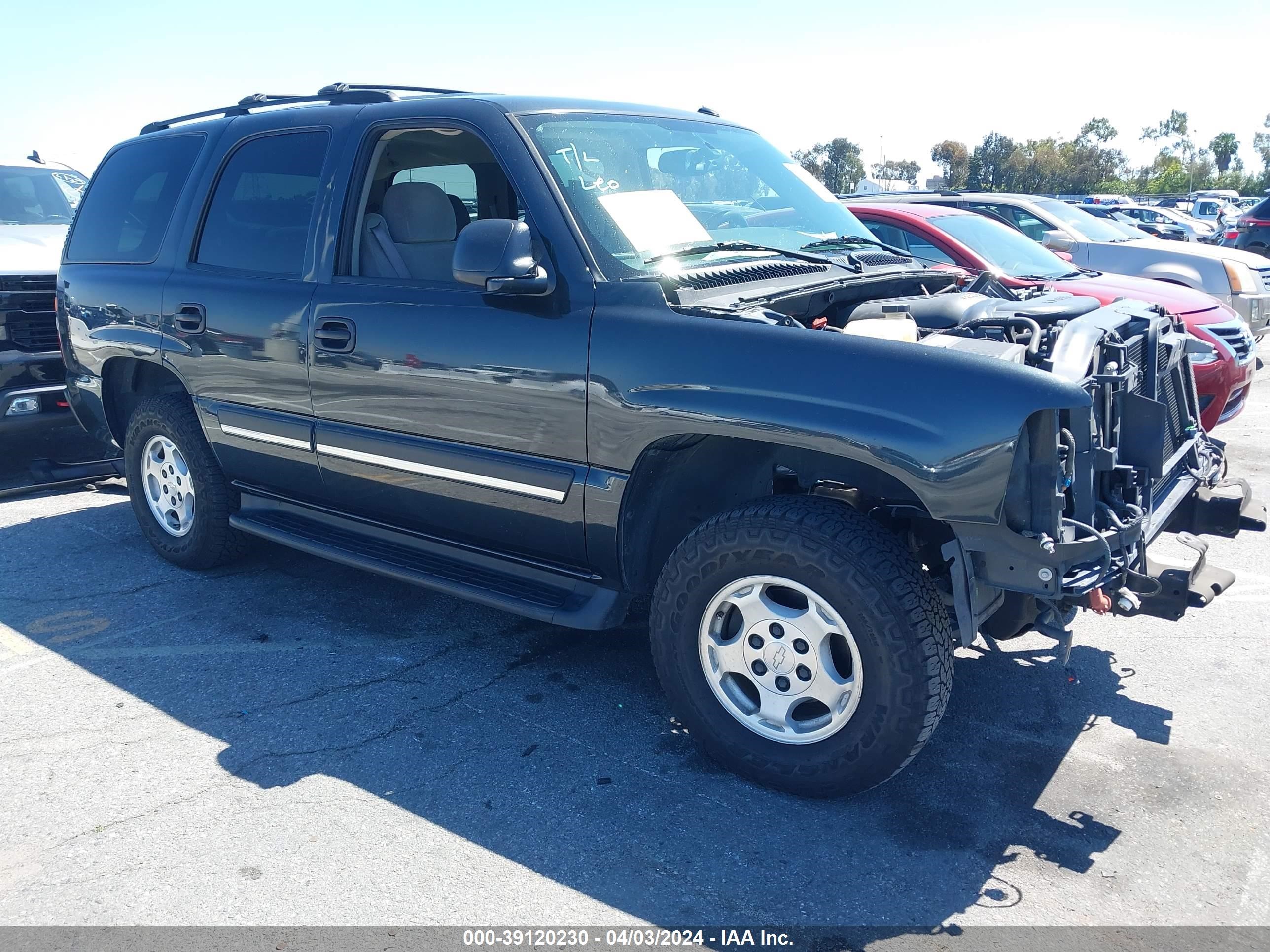 chevrolet tahoe 2005 1gnec13v45r155431