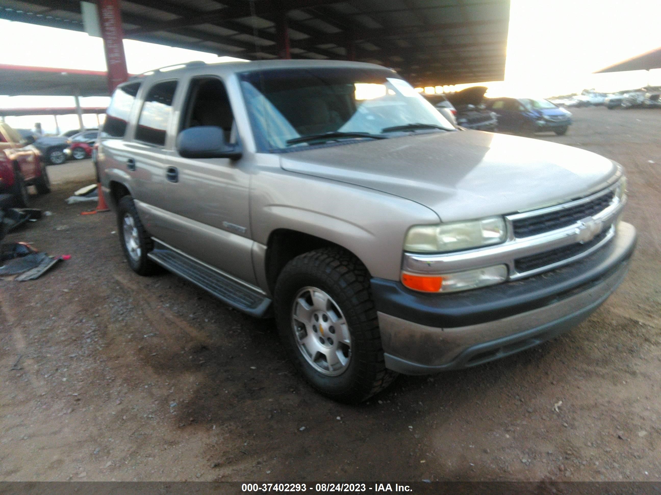 chevrolet tahoe 2003 1gnec13v53r278071