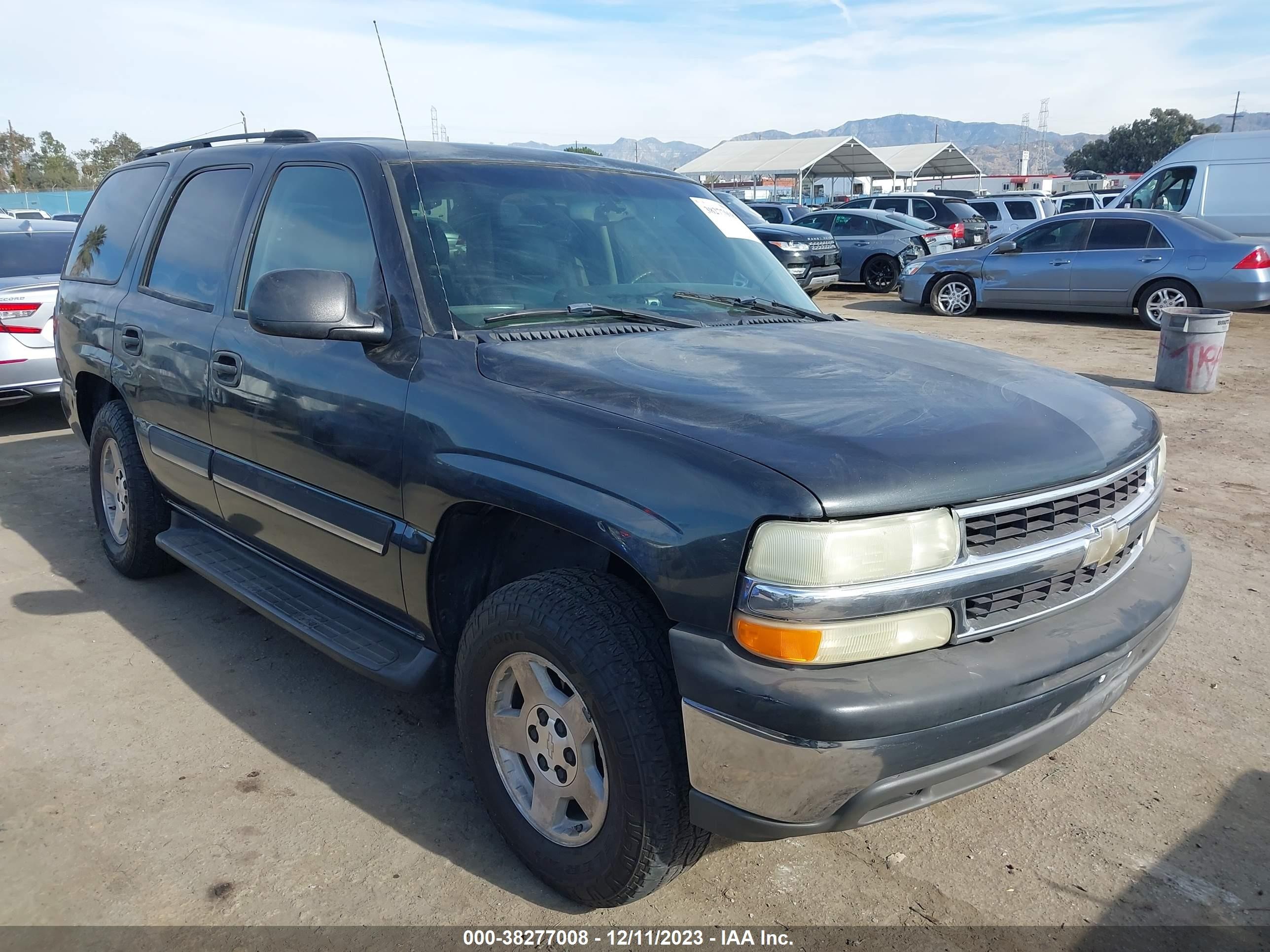 chevrolet tahoe 2004 1gnec13v84r288627