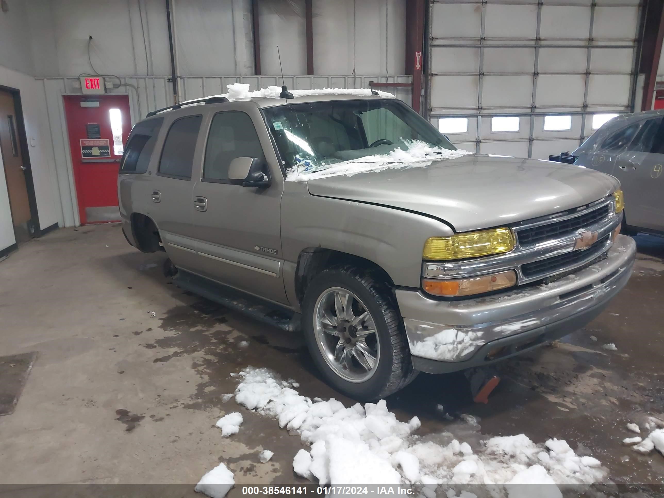 chevrolet tahoe 2003 1gnec13z33j110026