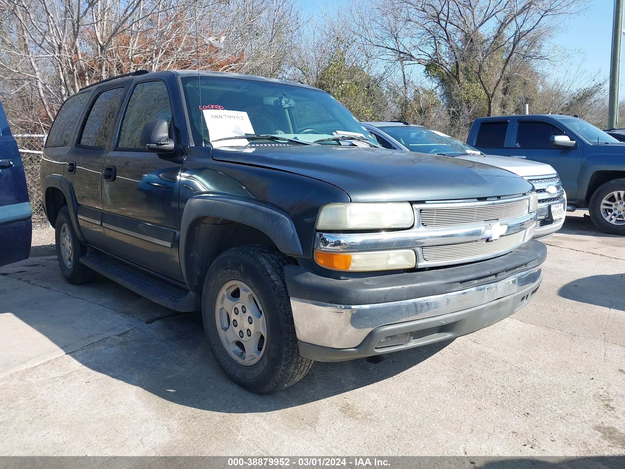 chevrolet tahoe 2004 1gnec13z54r242658