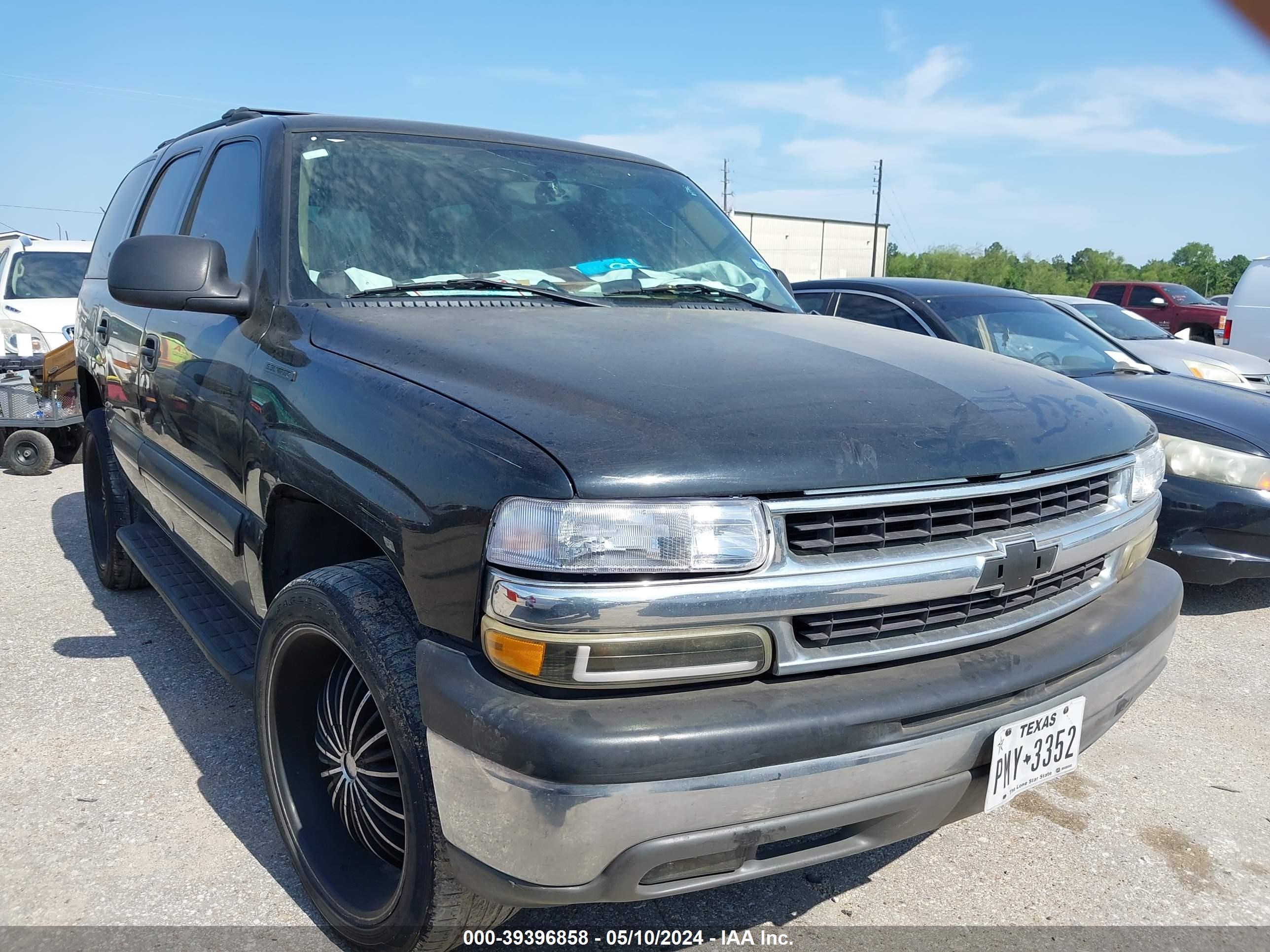 chevrolet tahoe 2004 1gnec13z64r127812