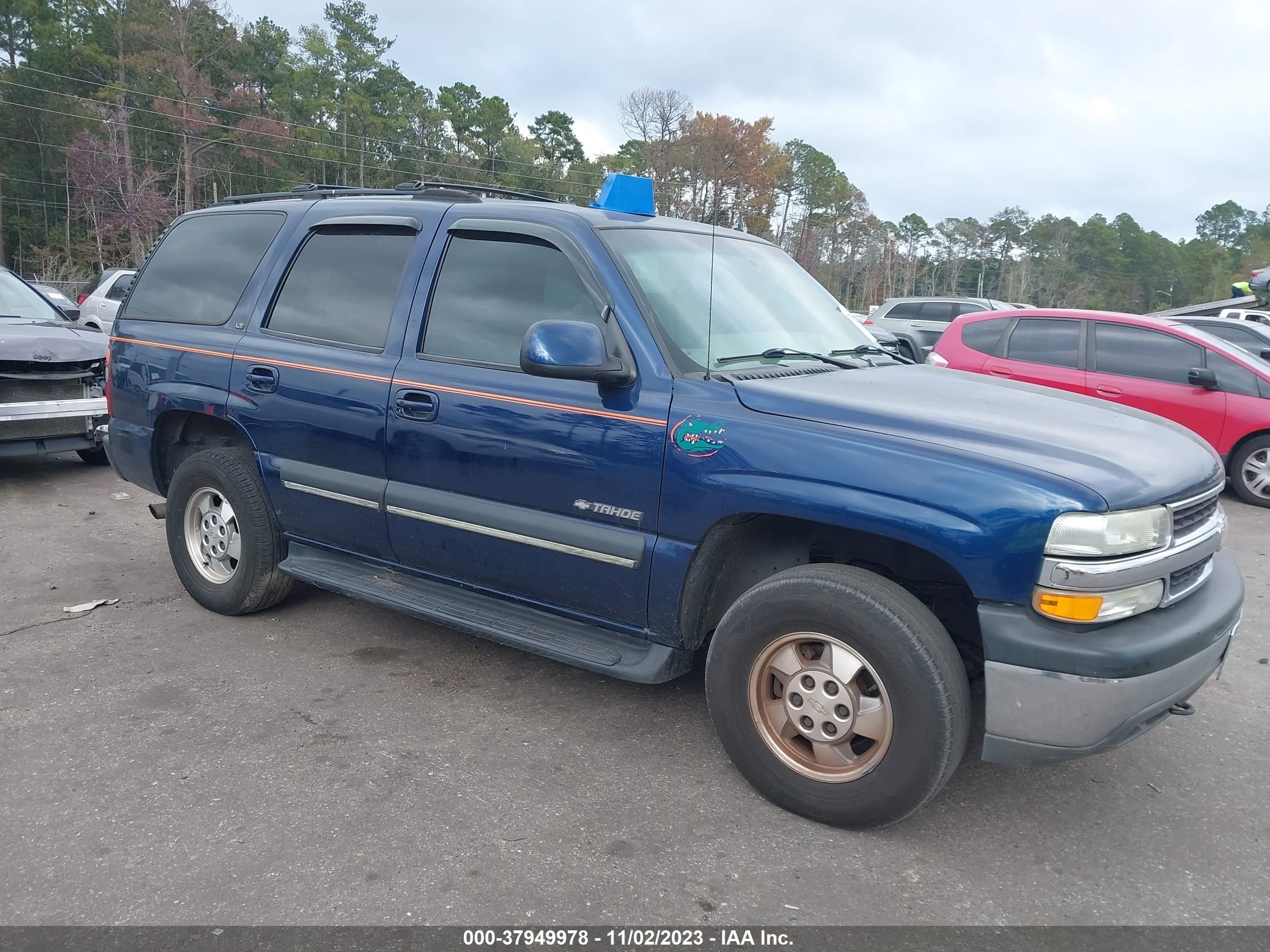 chevrolet tahoe 2002 1gnec13z82r244742