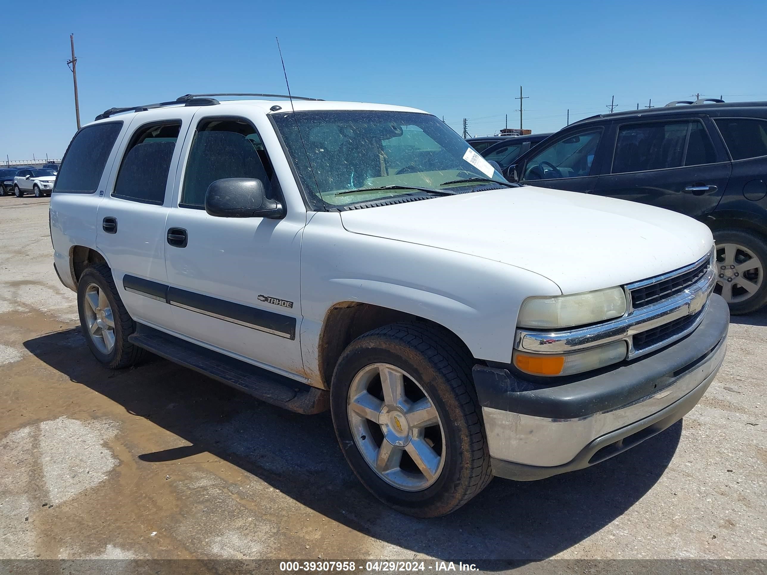 chevrolet tahoe 2002 1gnec13zx2r142455