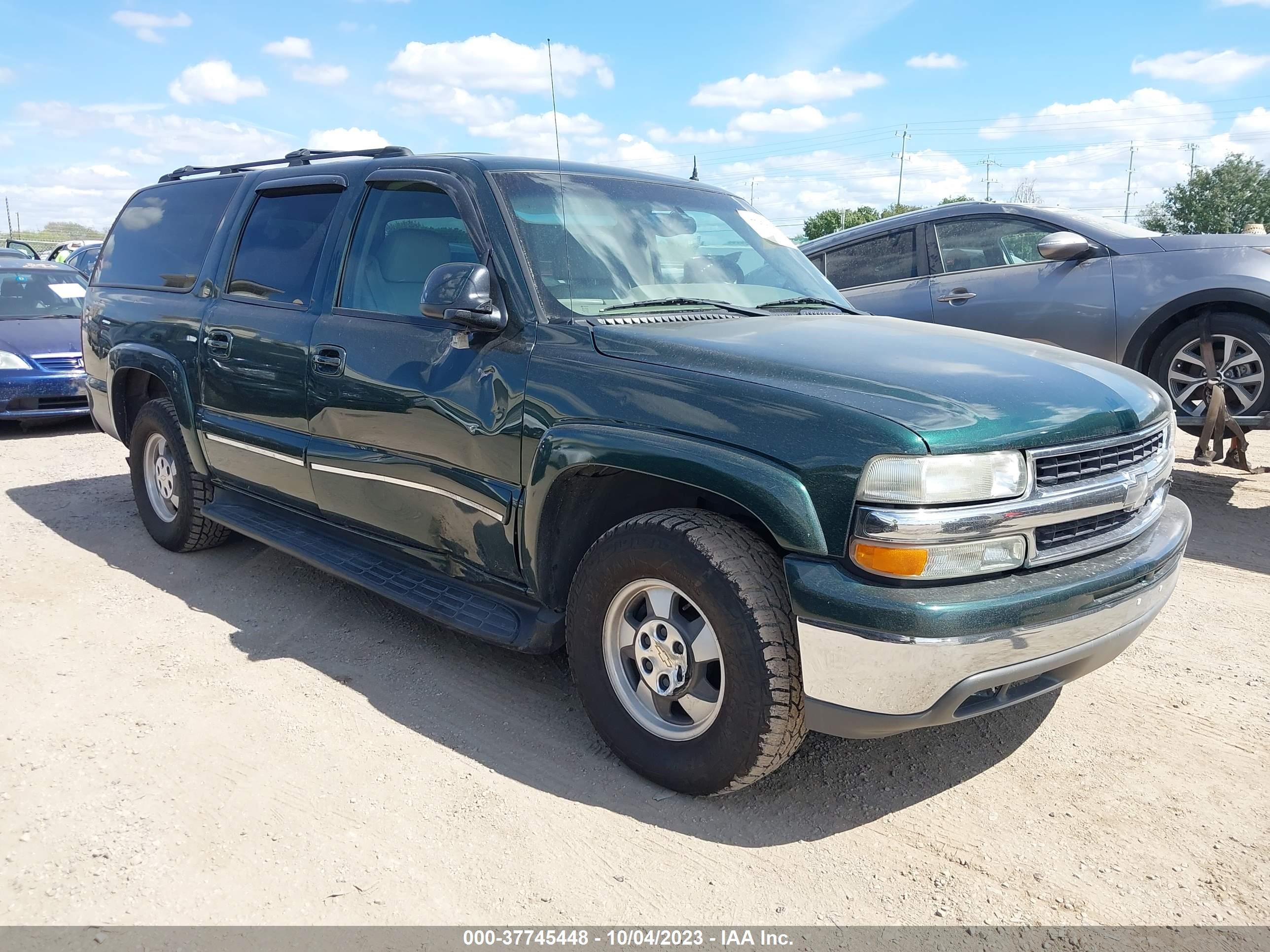 chevrolet suburban 2002 1gnec16z02j146296