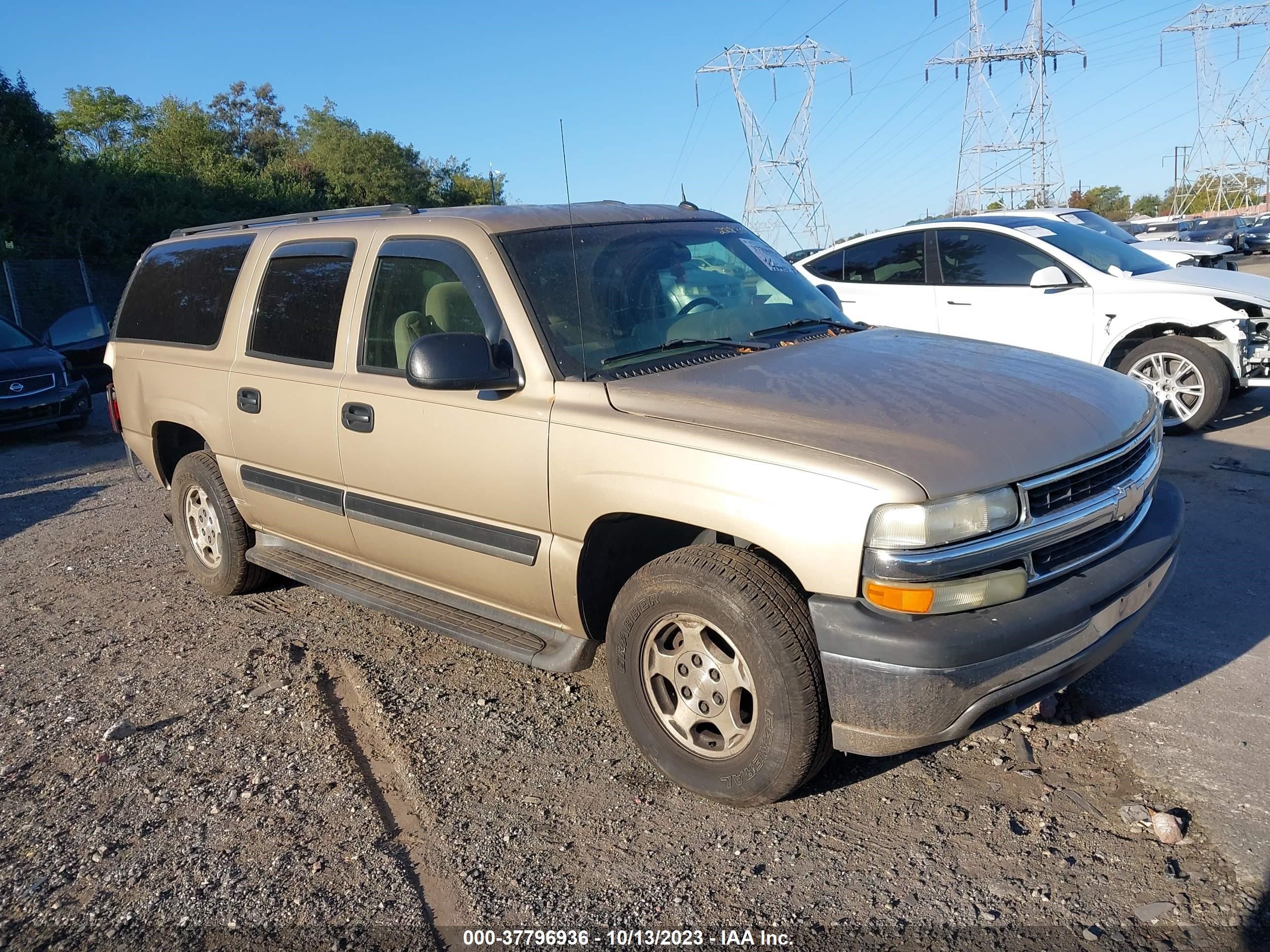 chevrolet suburban 2005 1gnec16z45j228309