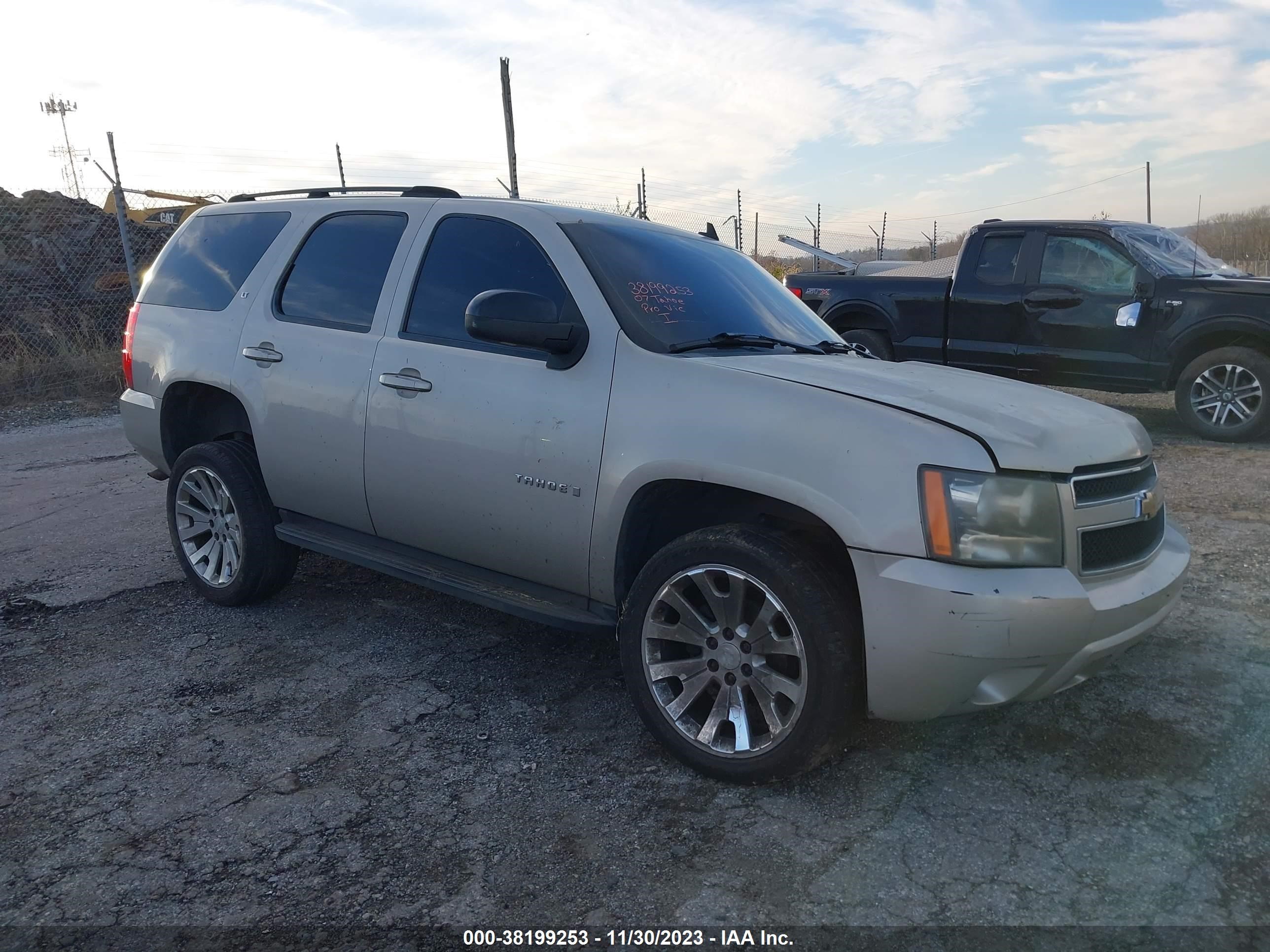 chevrolet tahoe 2007 1gnek13017r103040