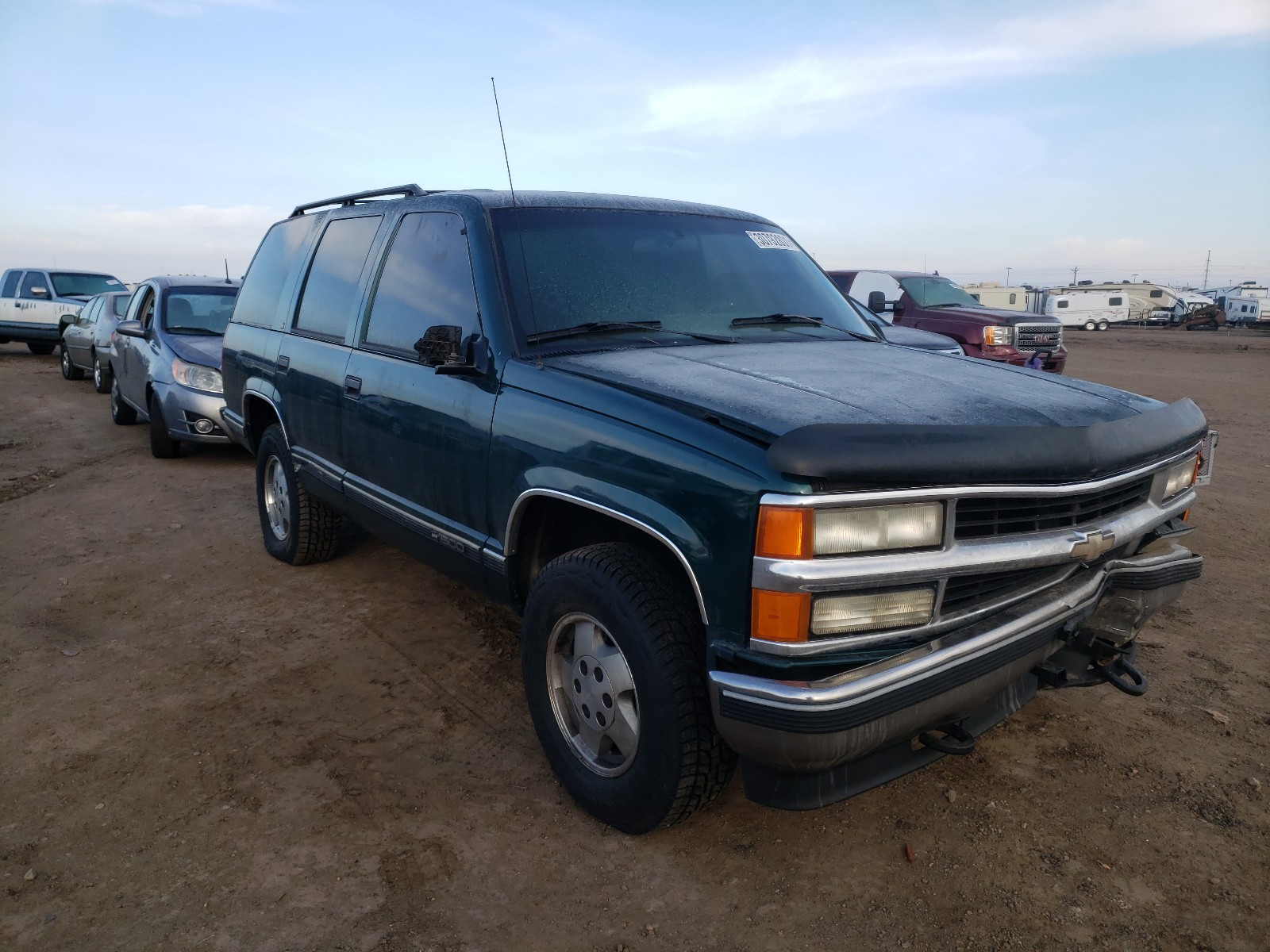 chevrolet tahoe k150 1995 1gnek13k6sj373731