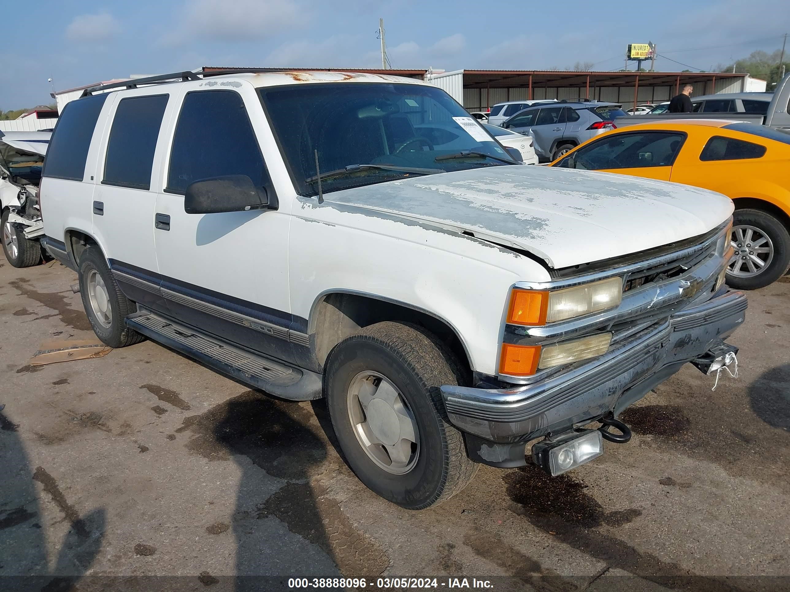 chevrolet tahoe 1996 1gnek13rxtj410357