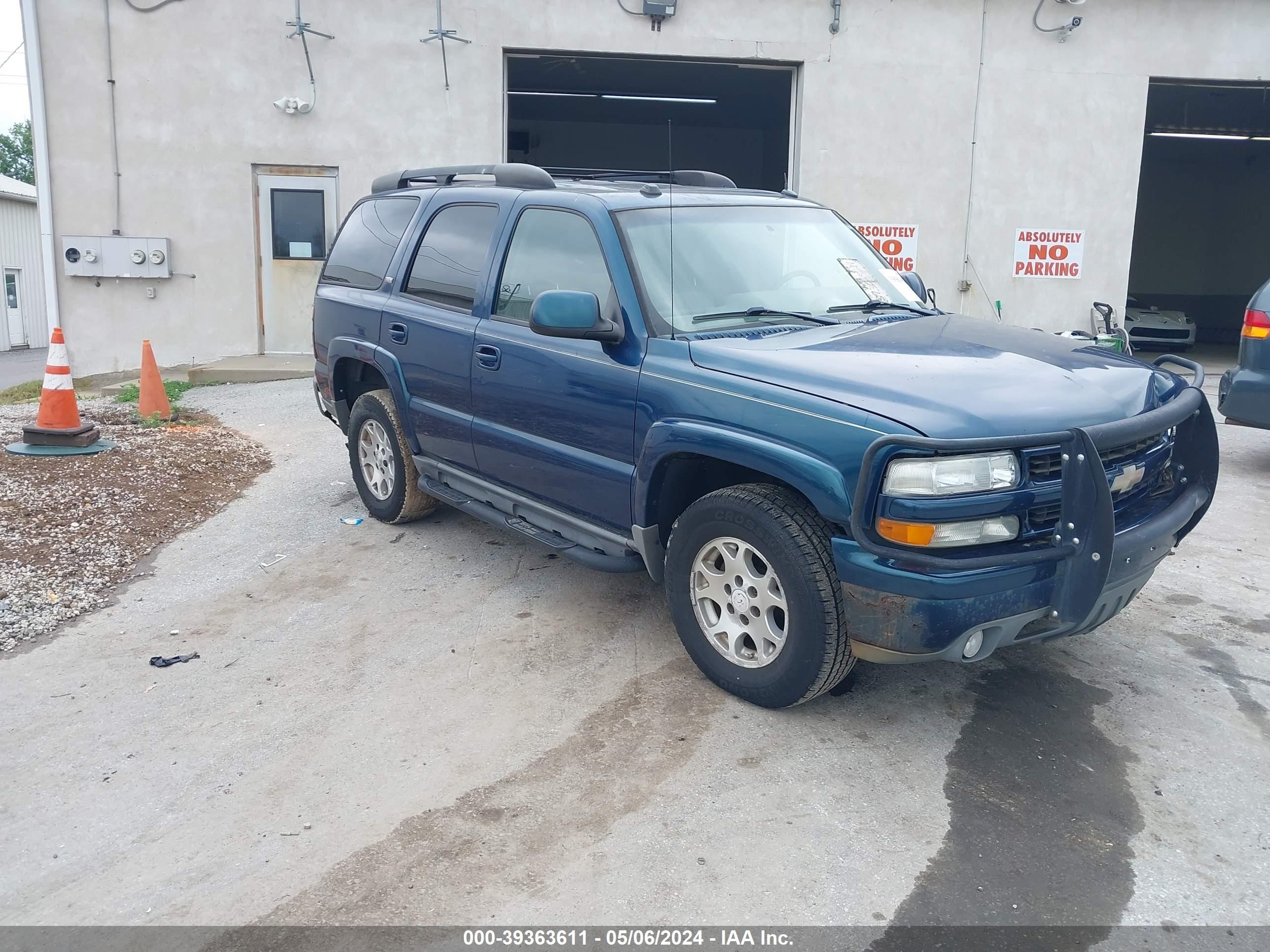 chevrolet tahoe 2005 1gnek13t25r248367