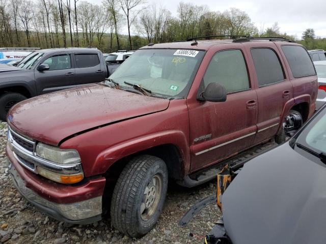 chevrolet tahoe k150 2003 1gnek13t33j191625