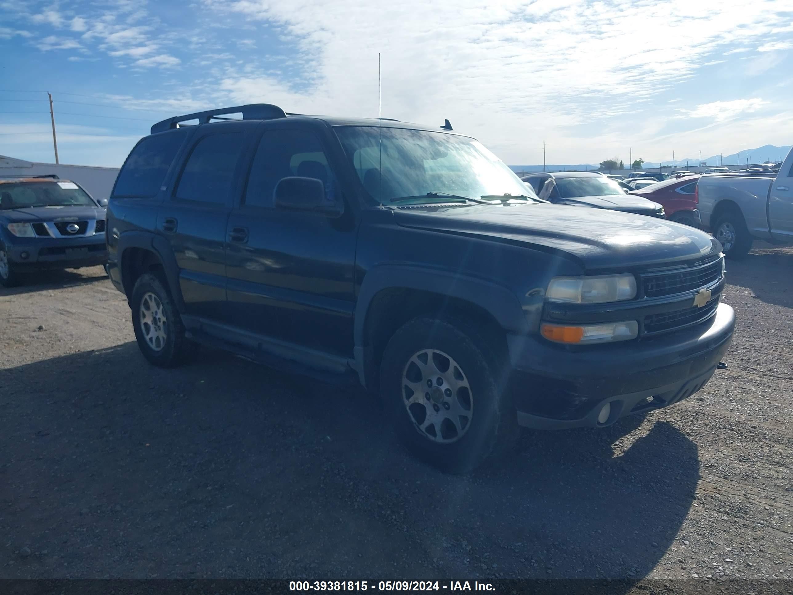 chevrolet tahoe 2006 1gnek13t66r101387