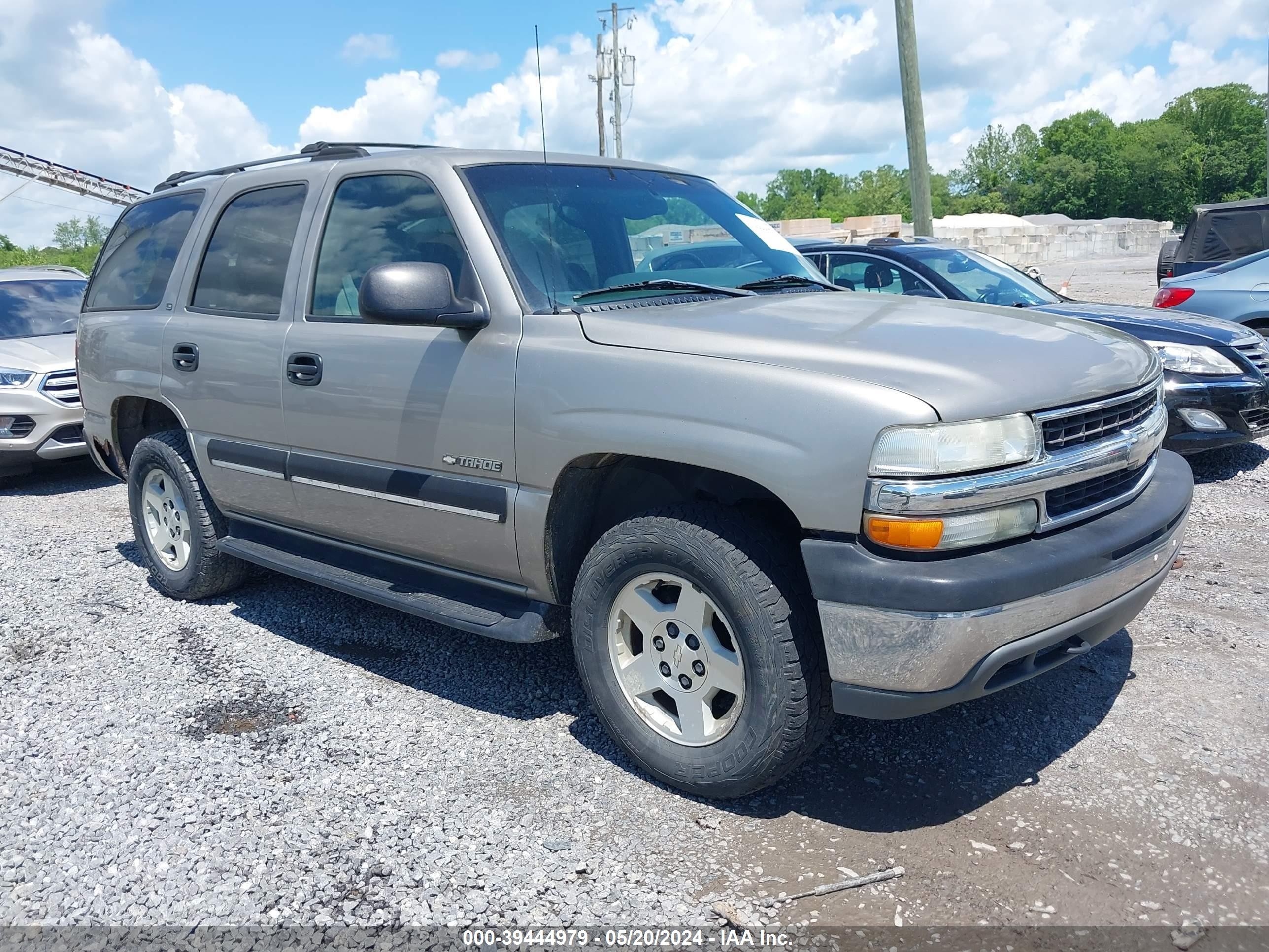 chevrolet tahoe 2001 1gnek13t71r103559