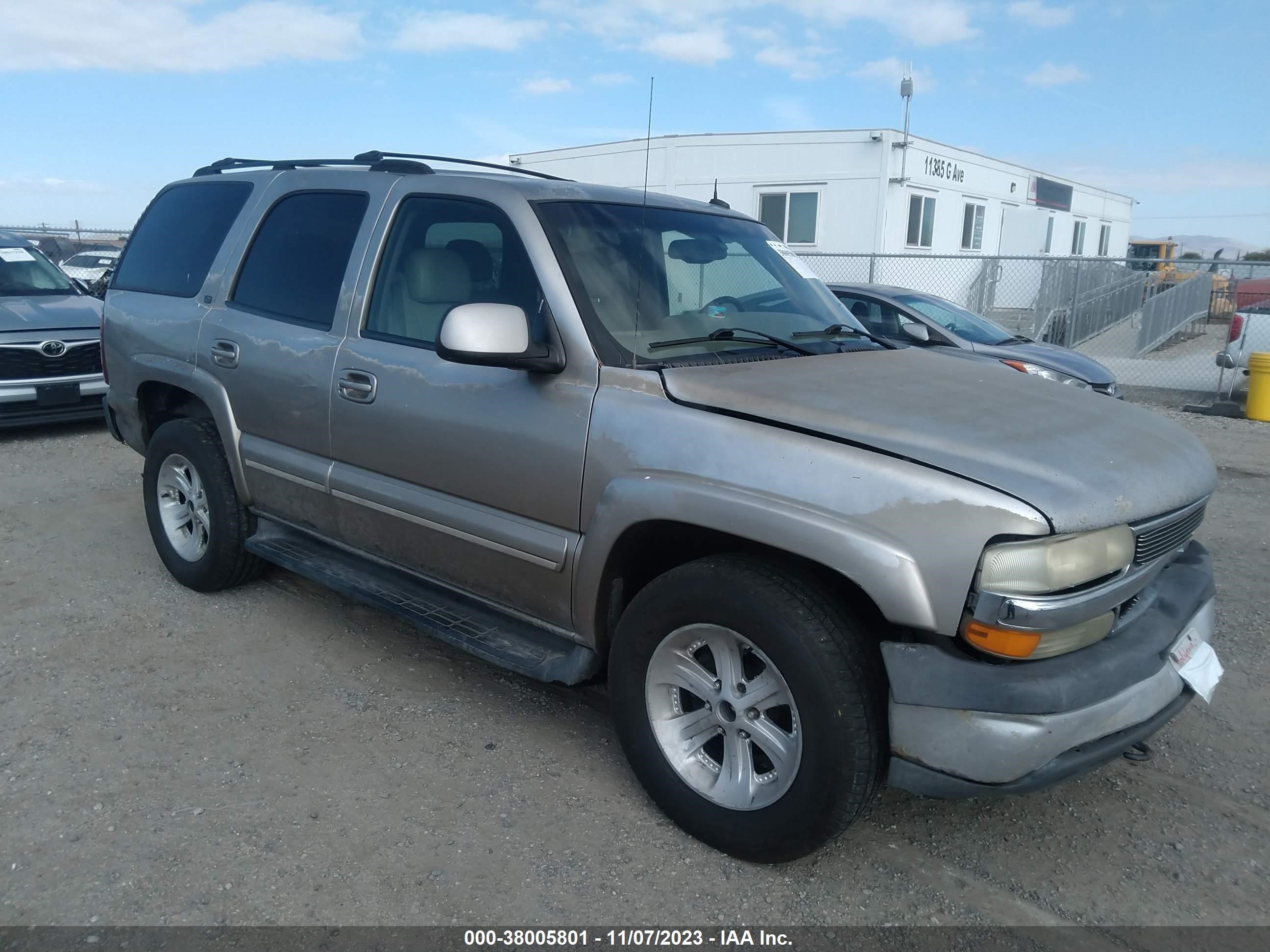 chevrolet tahoe 2003 1gnek13t93j209772