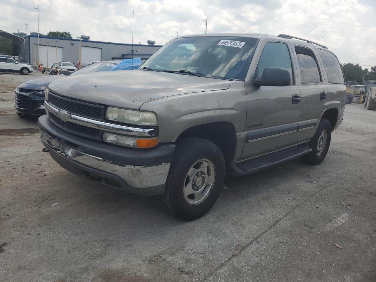 chevrolet tahoe 2003 1gnek13v43j107863