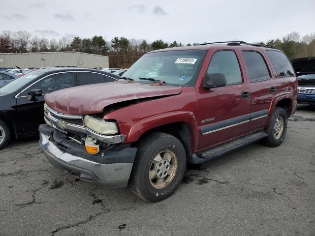 chevrolet tahoe k150 2002 1gnek13v82j143103