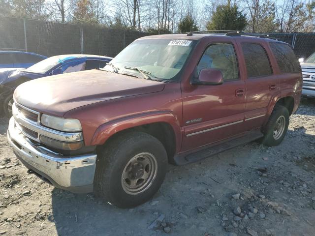 chevrolet tahoe k150 2002 1gnek13z02j300108