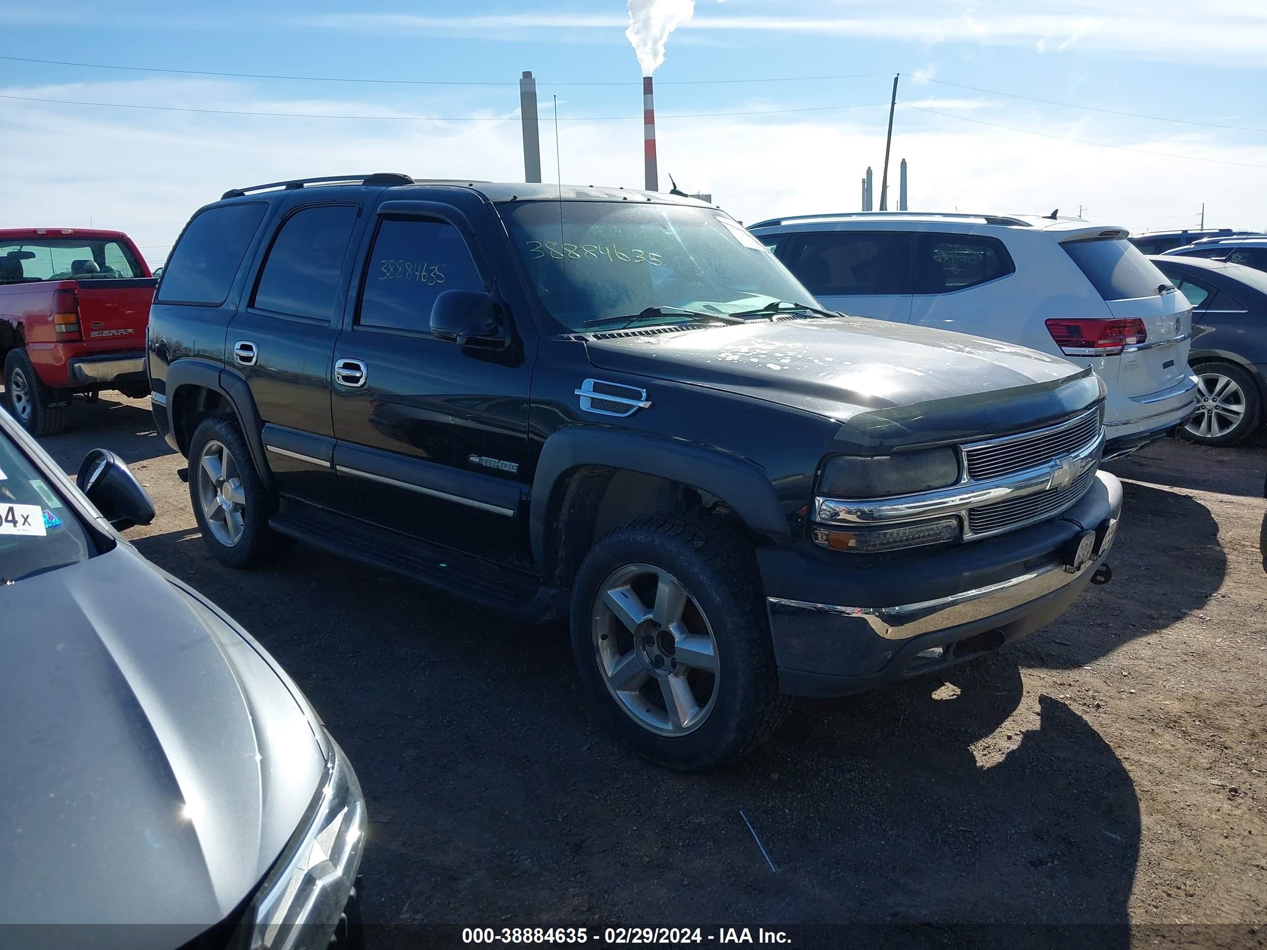 chevrolet tahoe 2003 1gnek13z03j271114