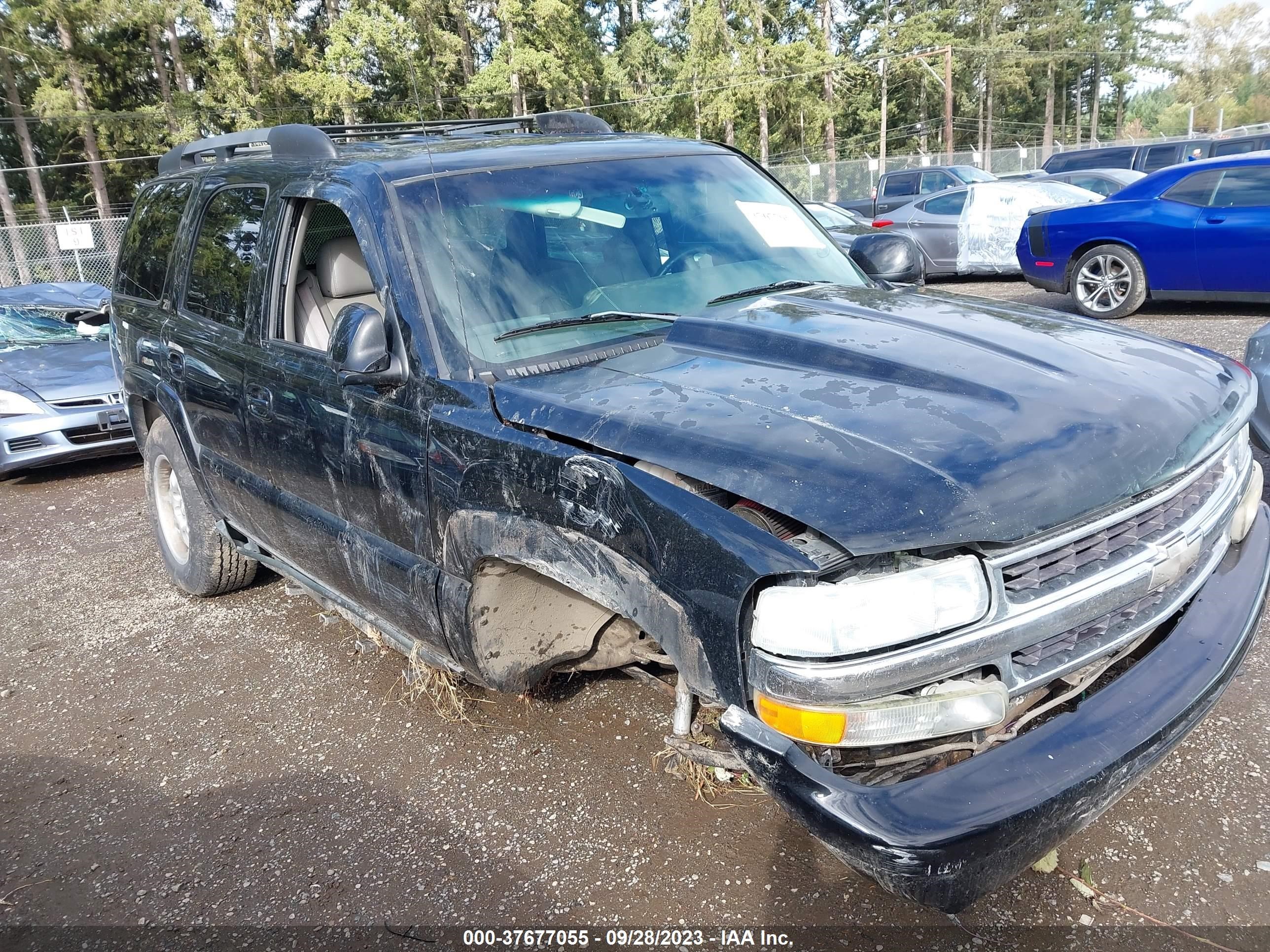 chevrolet tahoe 2003 1gnek13z03r189627