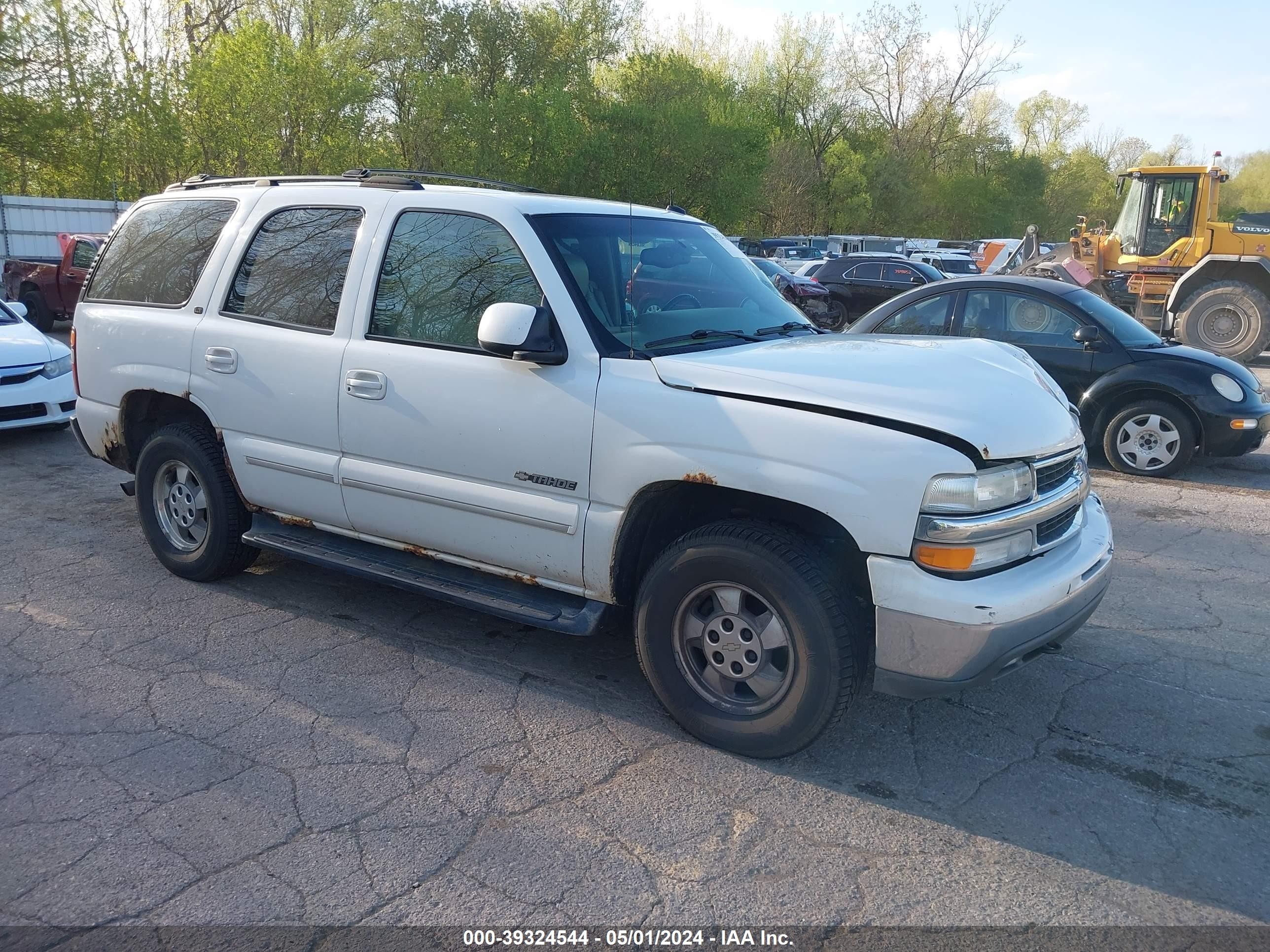 chevrolet tahoe 2002 1gnek13z12j292858