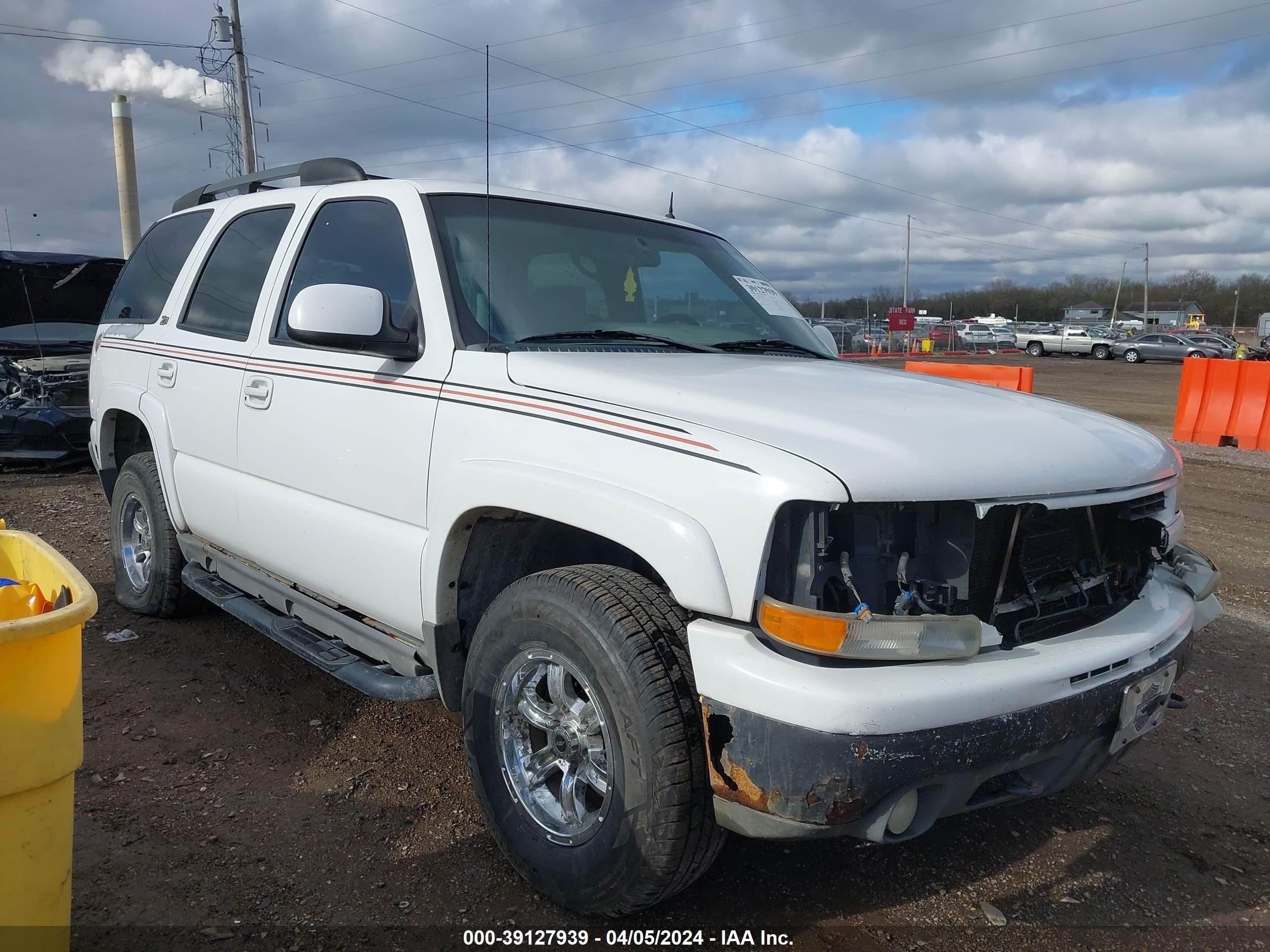 chevrolet tahoe 2002 1gnek13z12r201069