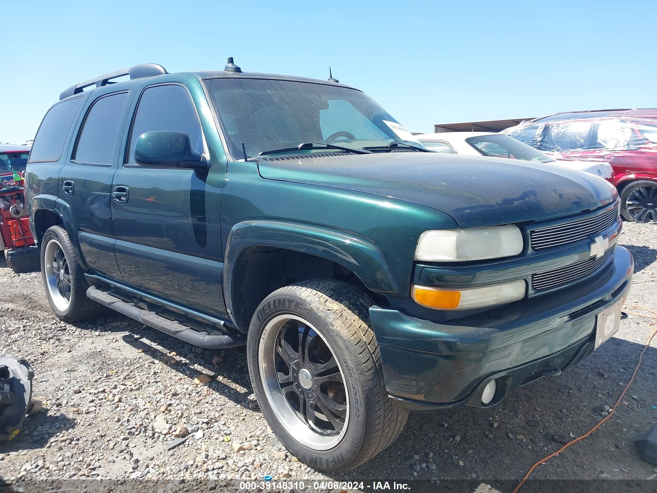 chevrolet tahoe 2003 1gnek13z13r122325