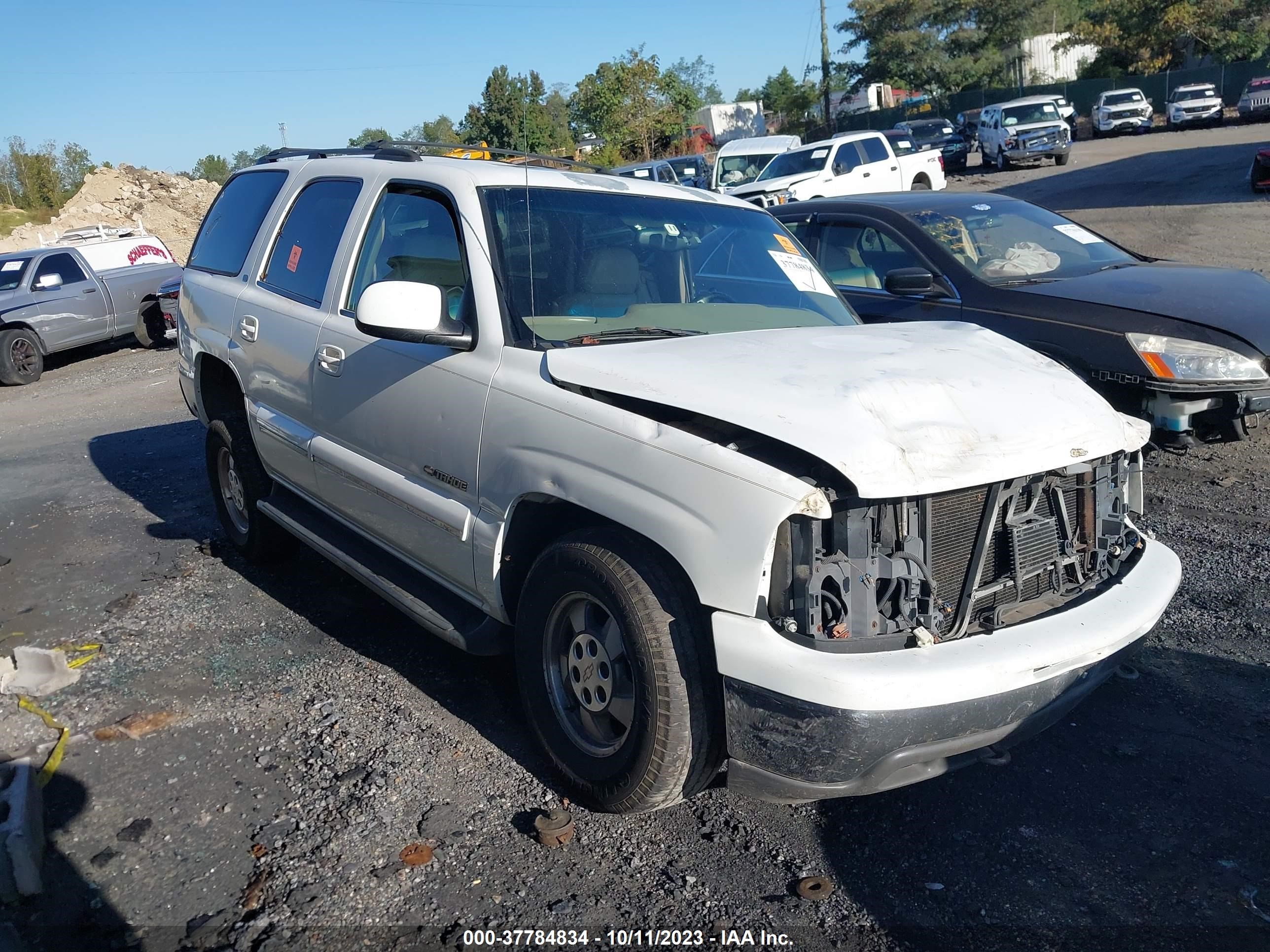 chevrolet tahoe 2002 1gnek13z52j197557