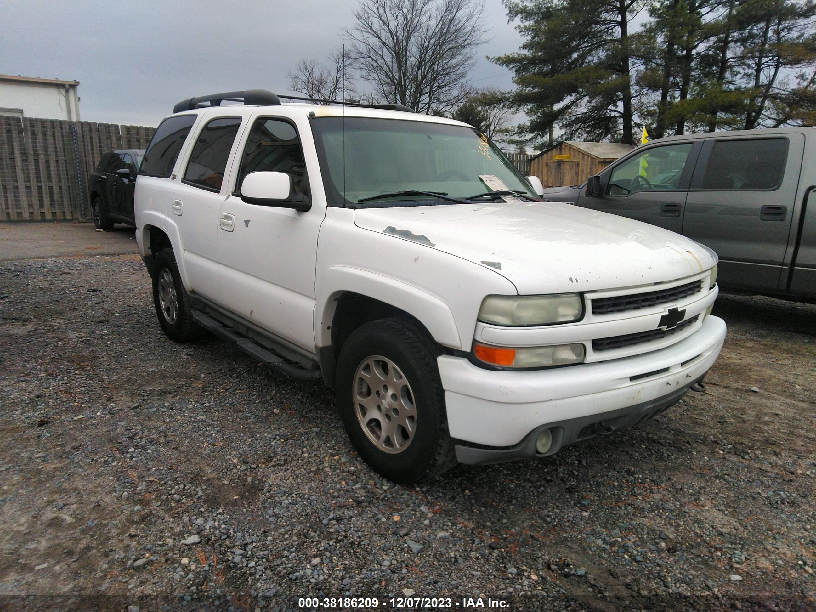 chevrolet tahoe 2003 1gnek13z53r215493