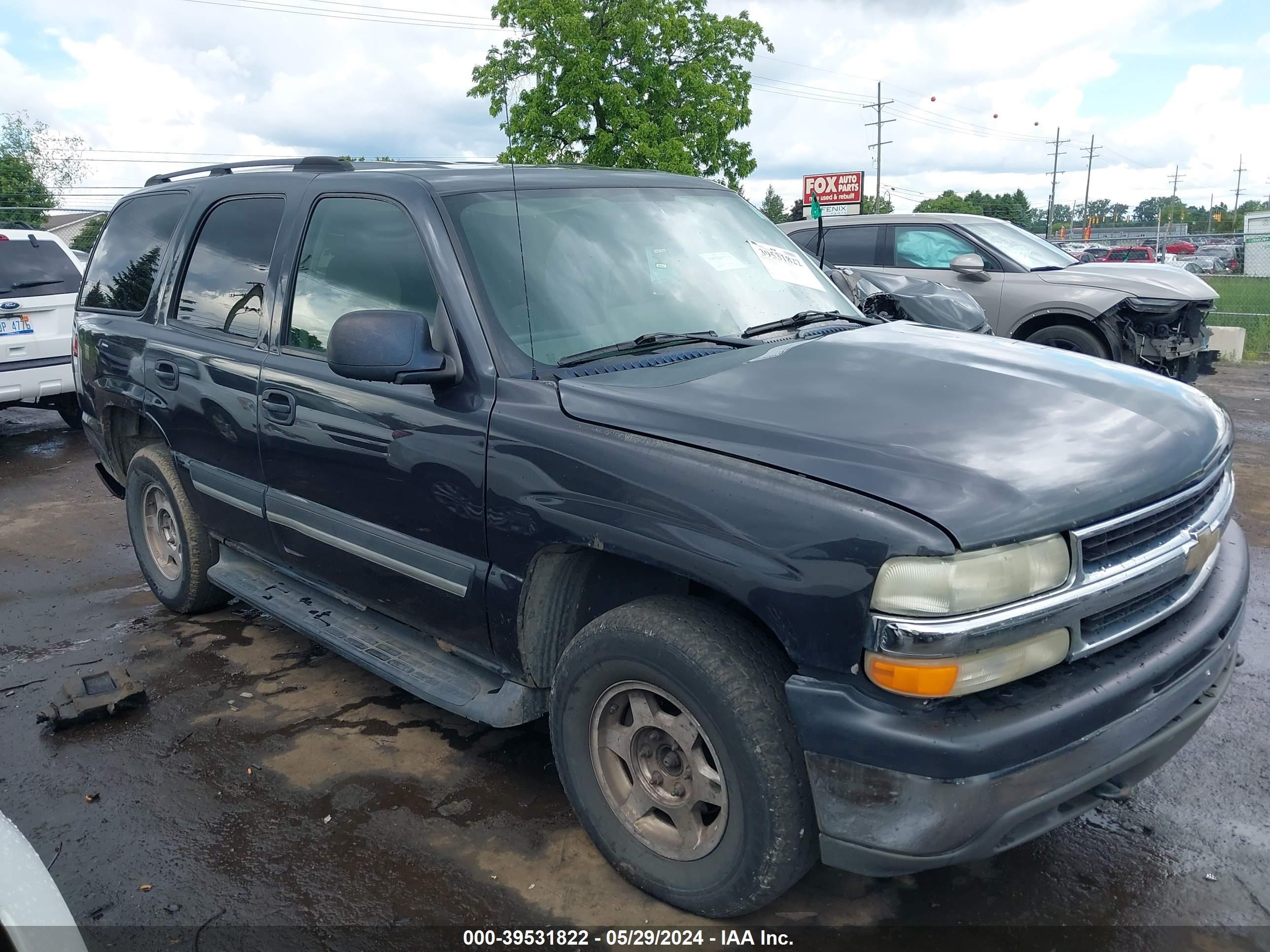 chevrolet tahoe 2004 1gnek13z64j286878