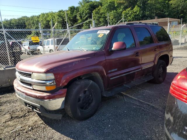 chevrolet tahoe k150 2002 1gnek13z72j192179